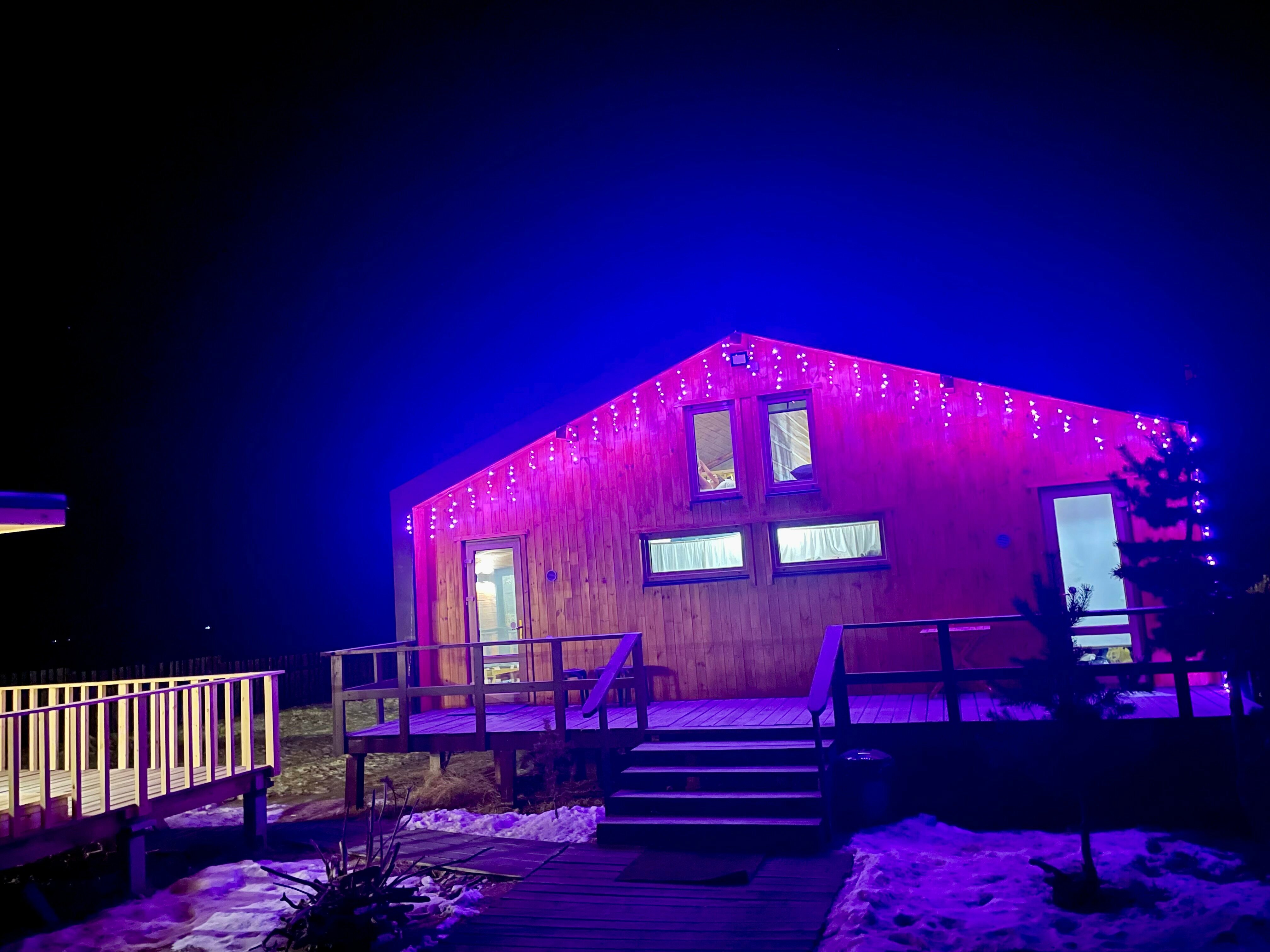 Четырехместный номер с видом на горы