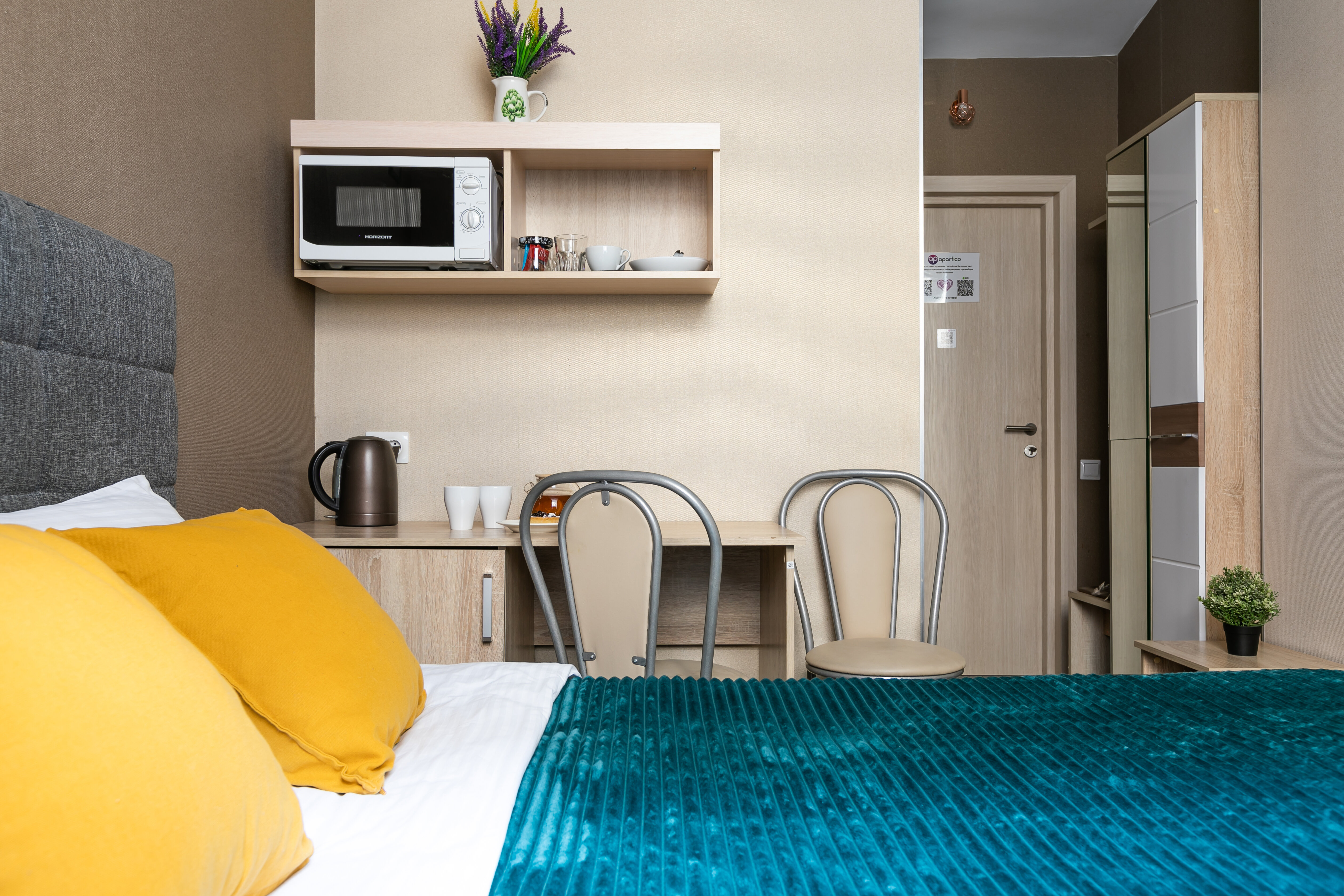 Большой двухместный номер с 1 кроватью