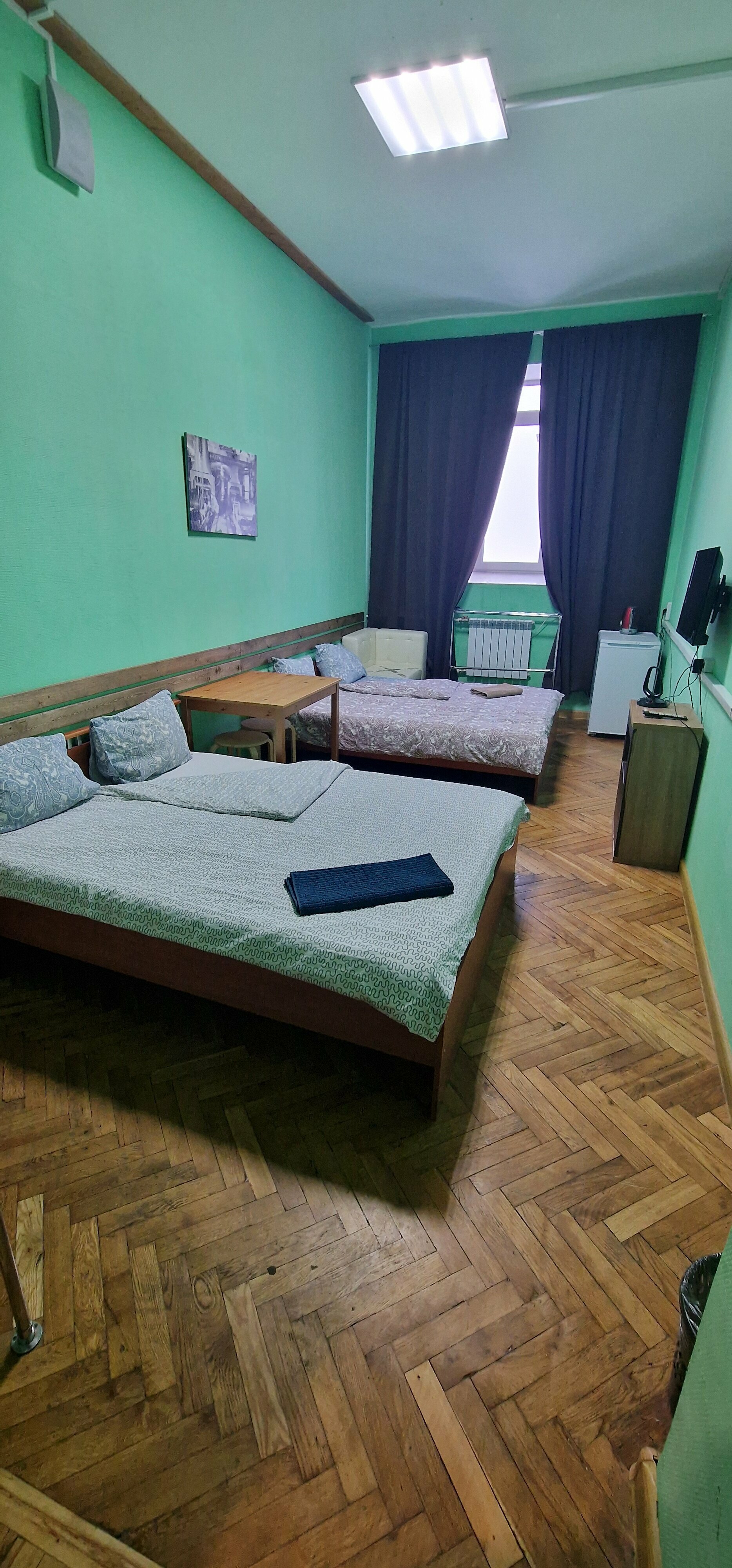 Двухместный номер с 2 двуспальными кроватями