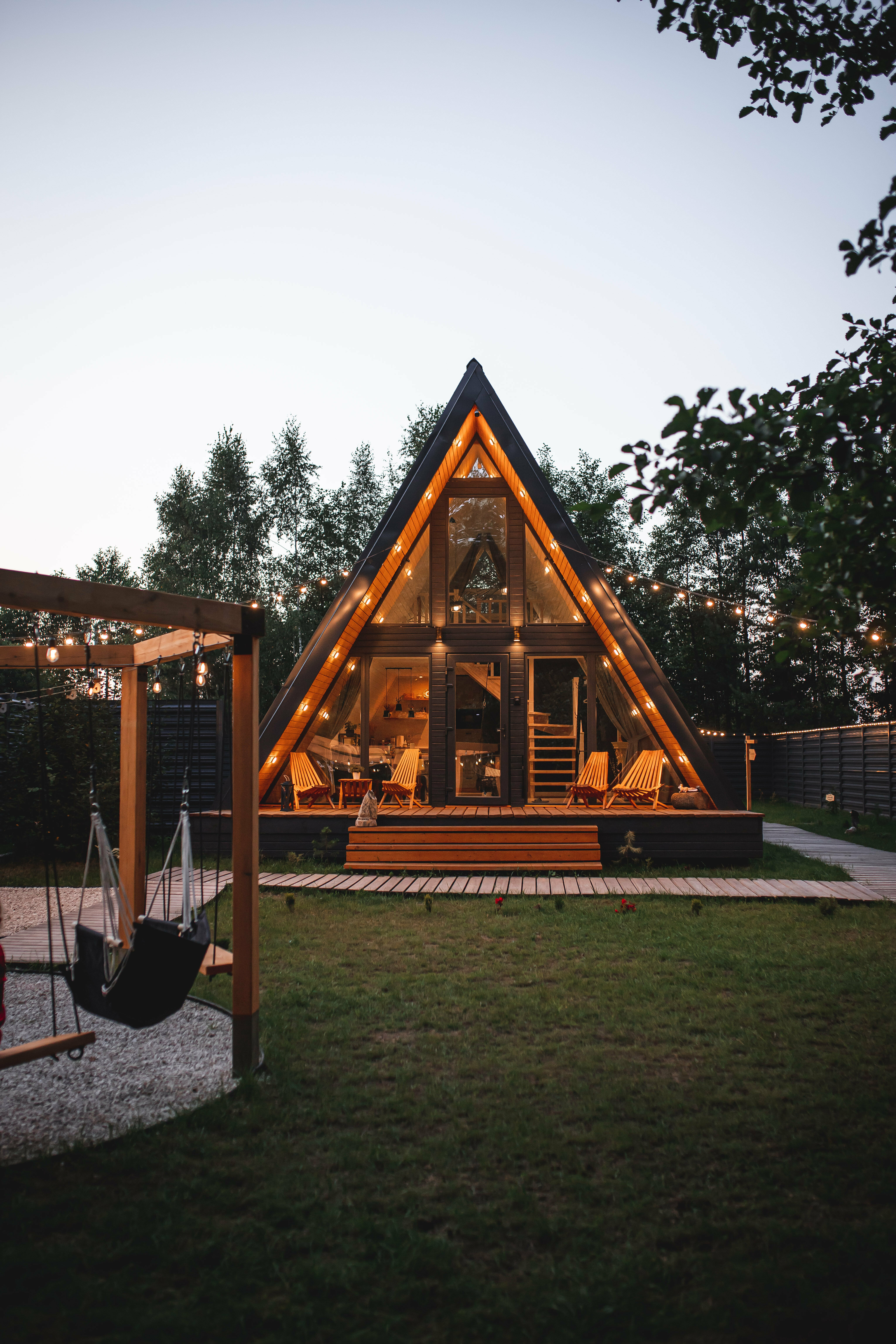 Четырехместный номер с видом на сад