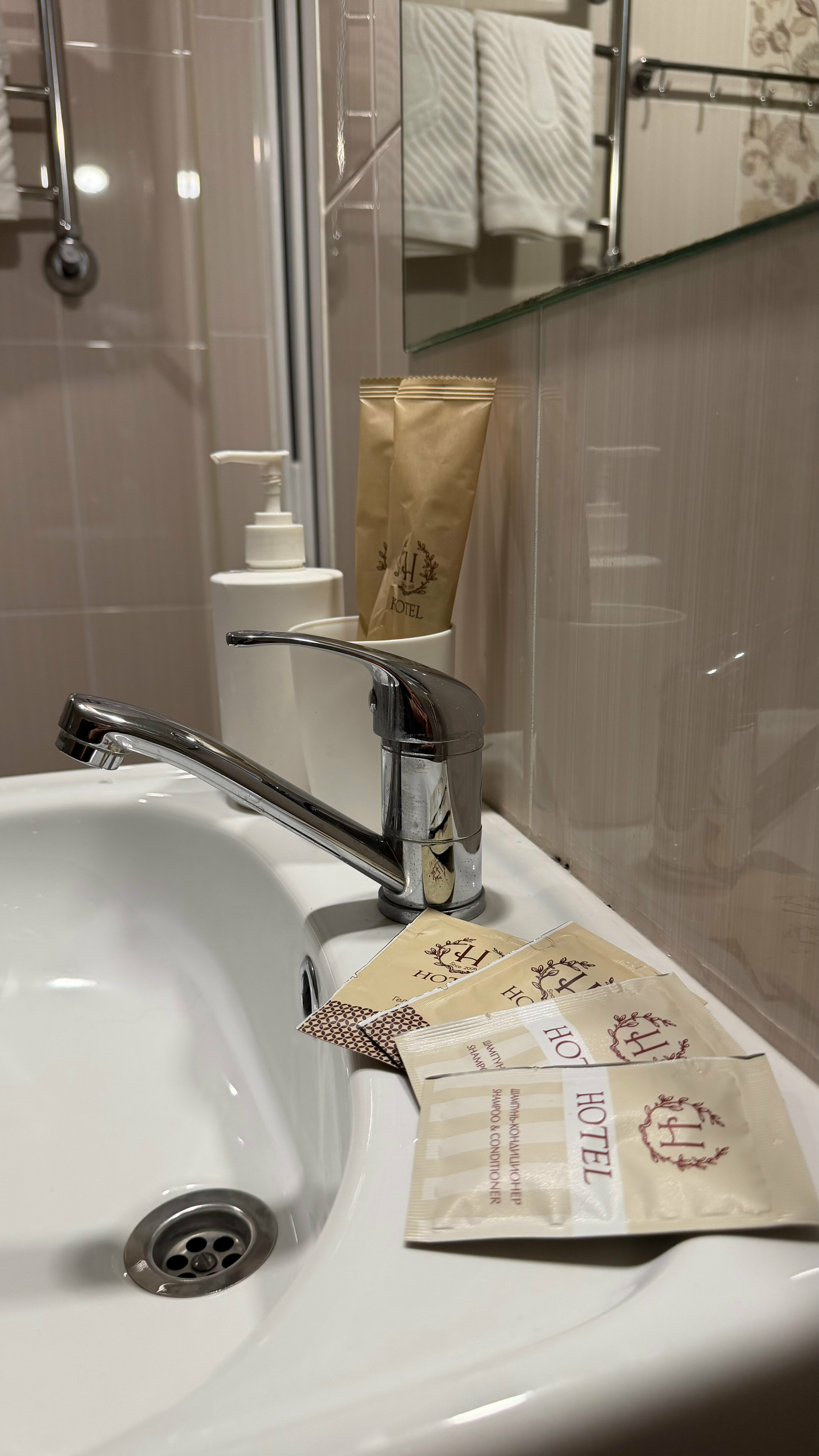 Двухместный номер с 2 отдельными кроватями (мансарда)