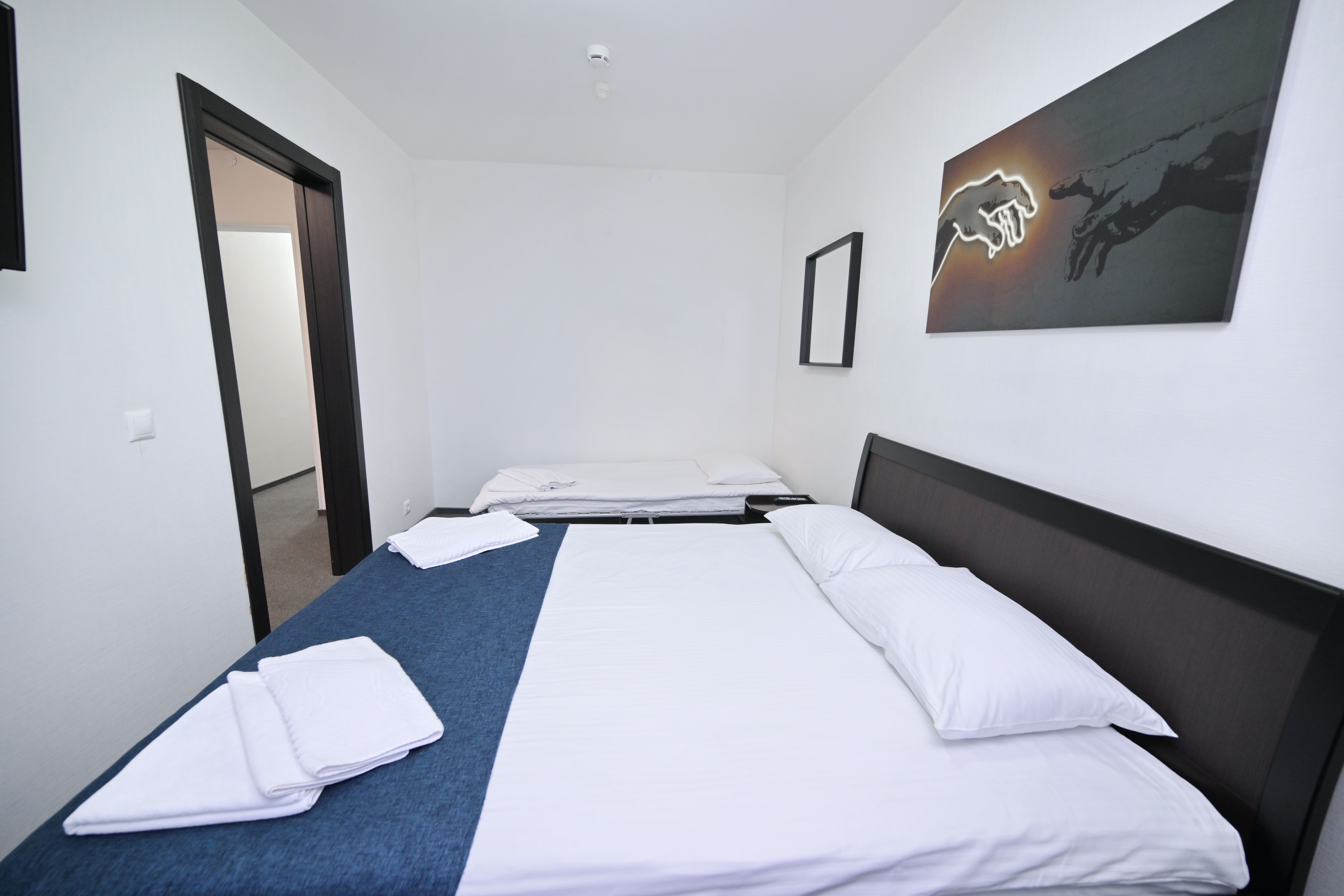 Люкс с кроватью размера «king-size» и балконом