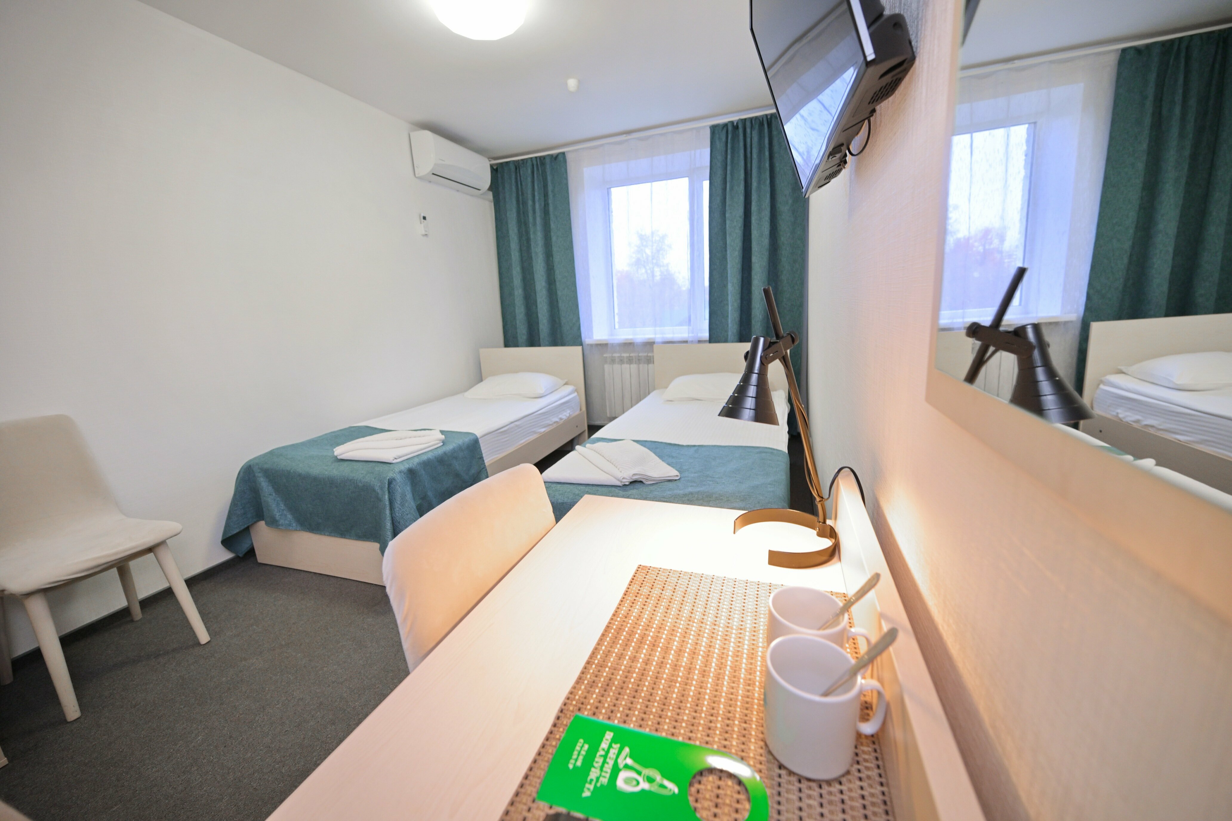 Двухместный номер с 2 отдельными кроватями