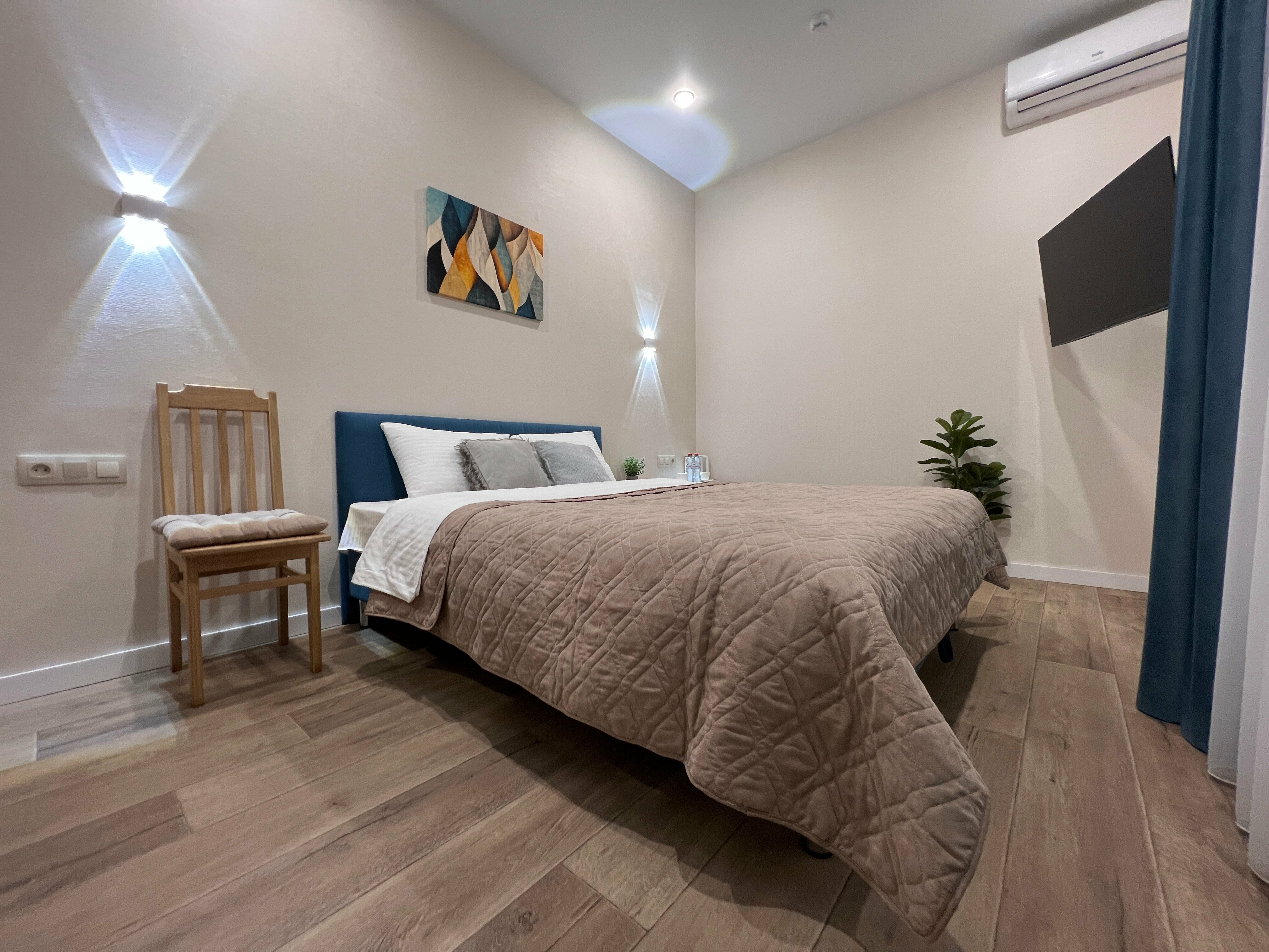 Двухместный номер с 1 кроватью и видом на парк