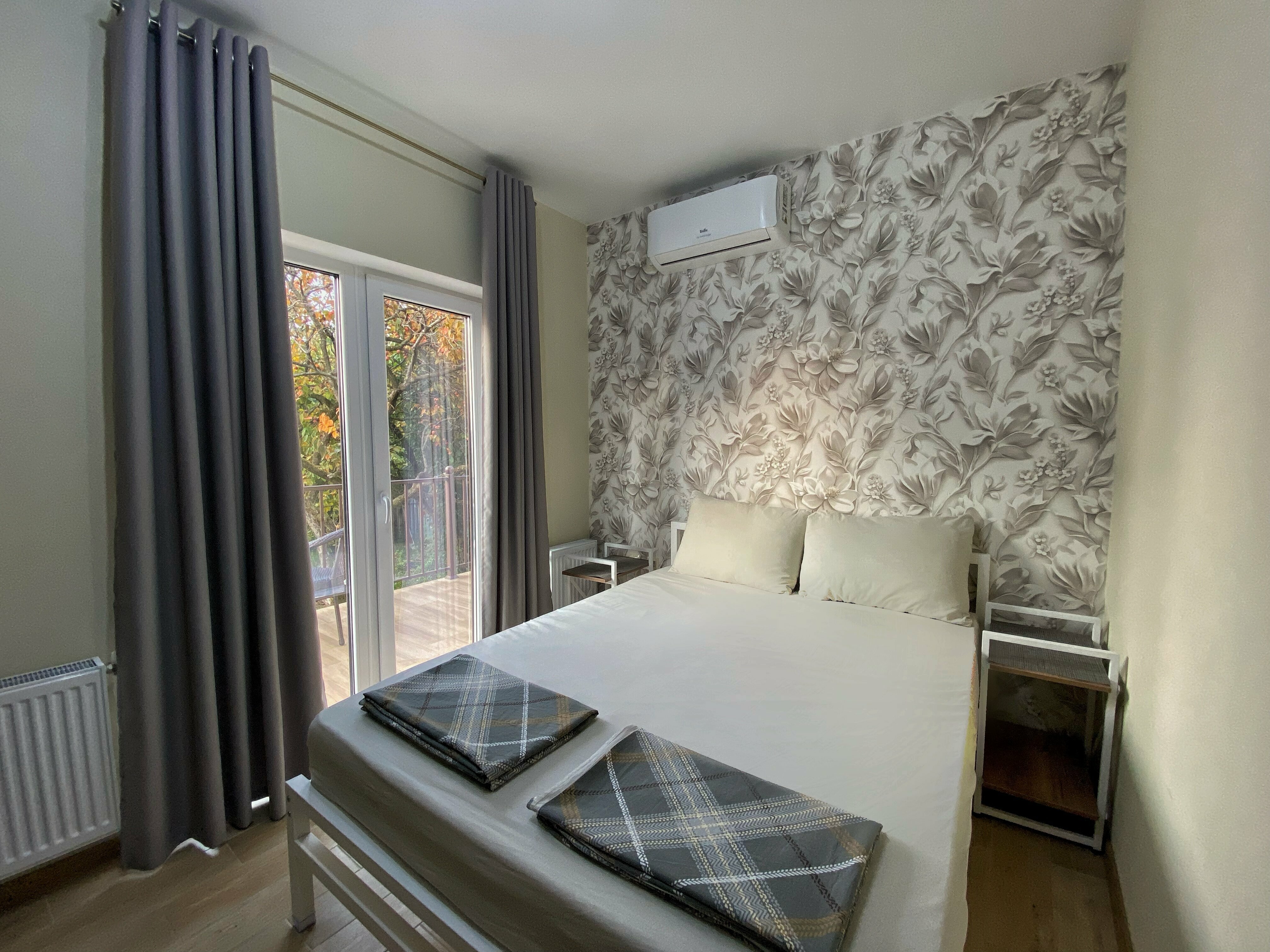 Двухместный номер с 1 кроватью и террасой