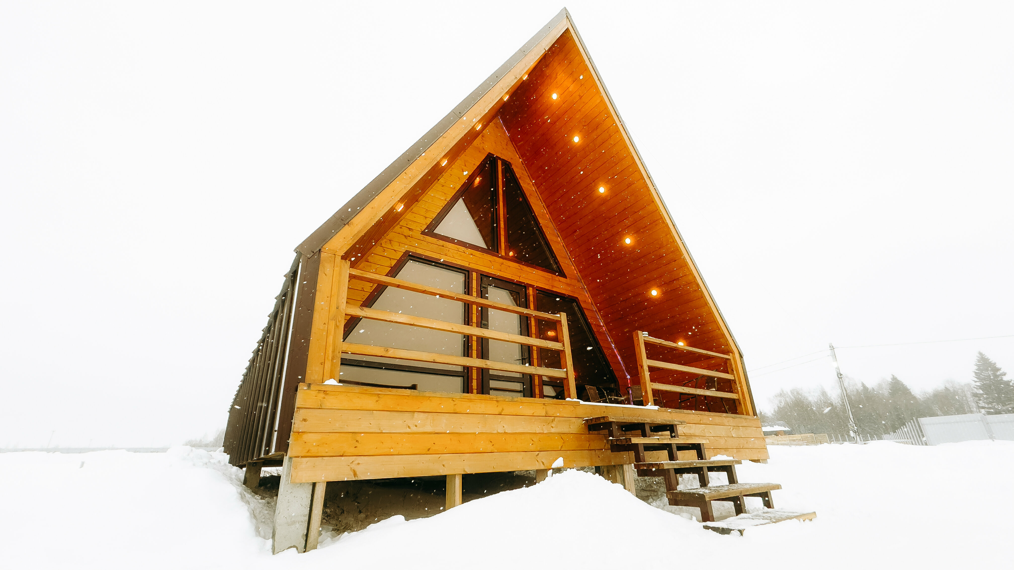 Дом в стиле Афрейм