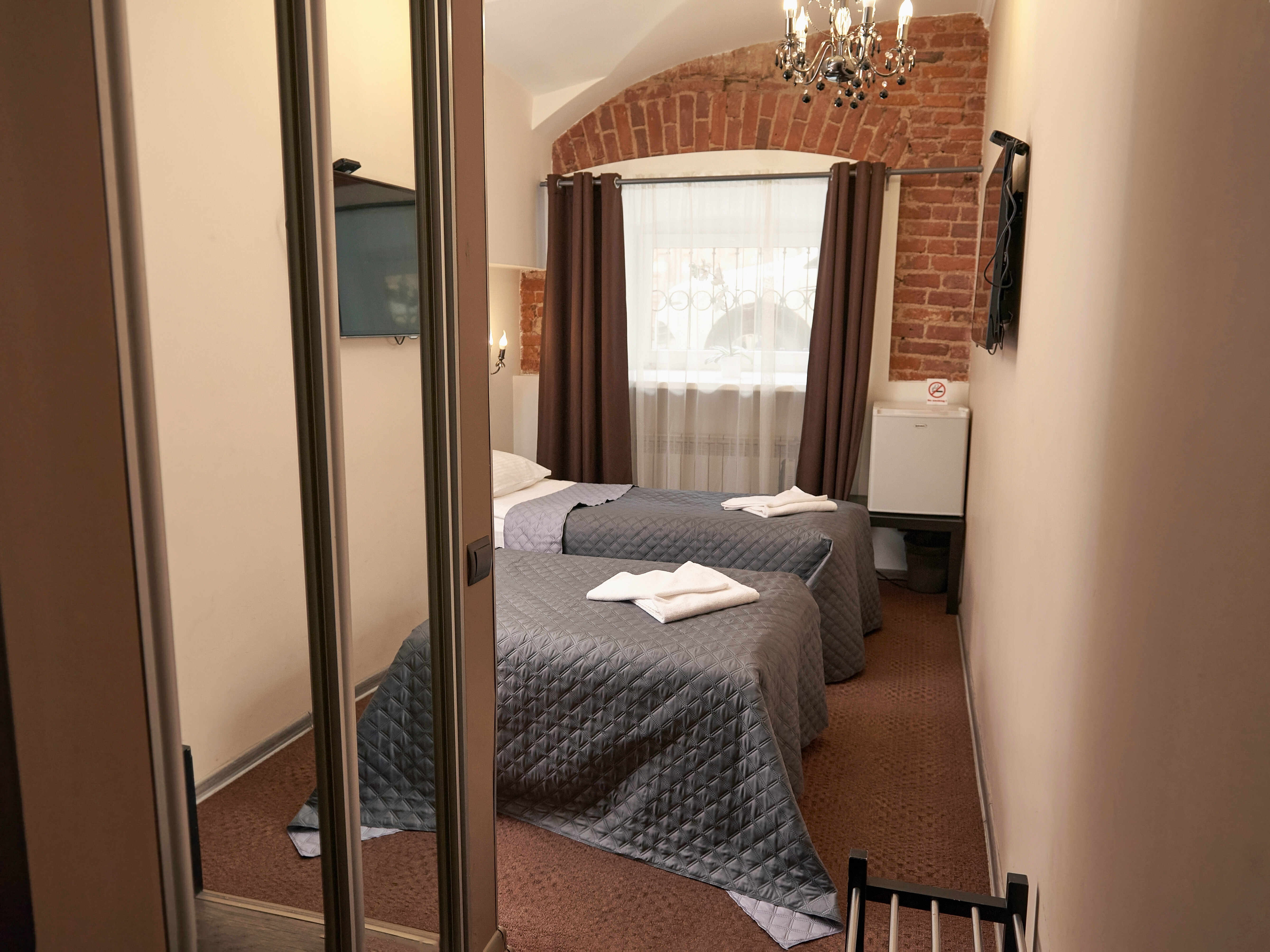 Стандартный двухместный номер с 1 кроватью или 2 отдельными кроватями