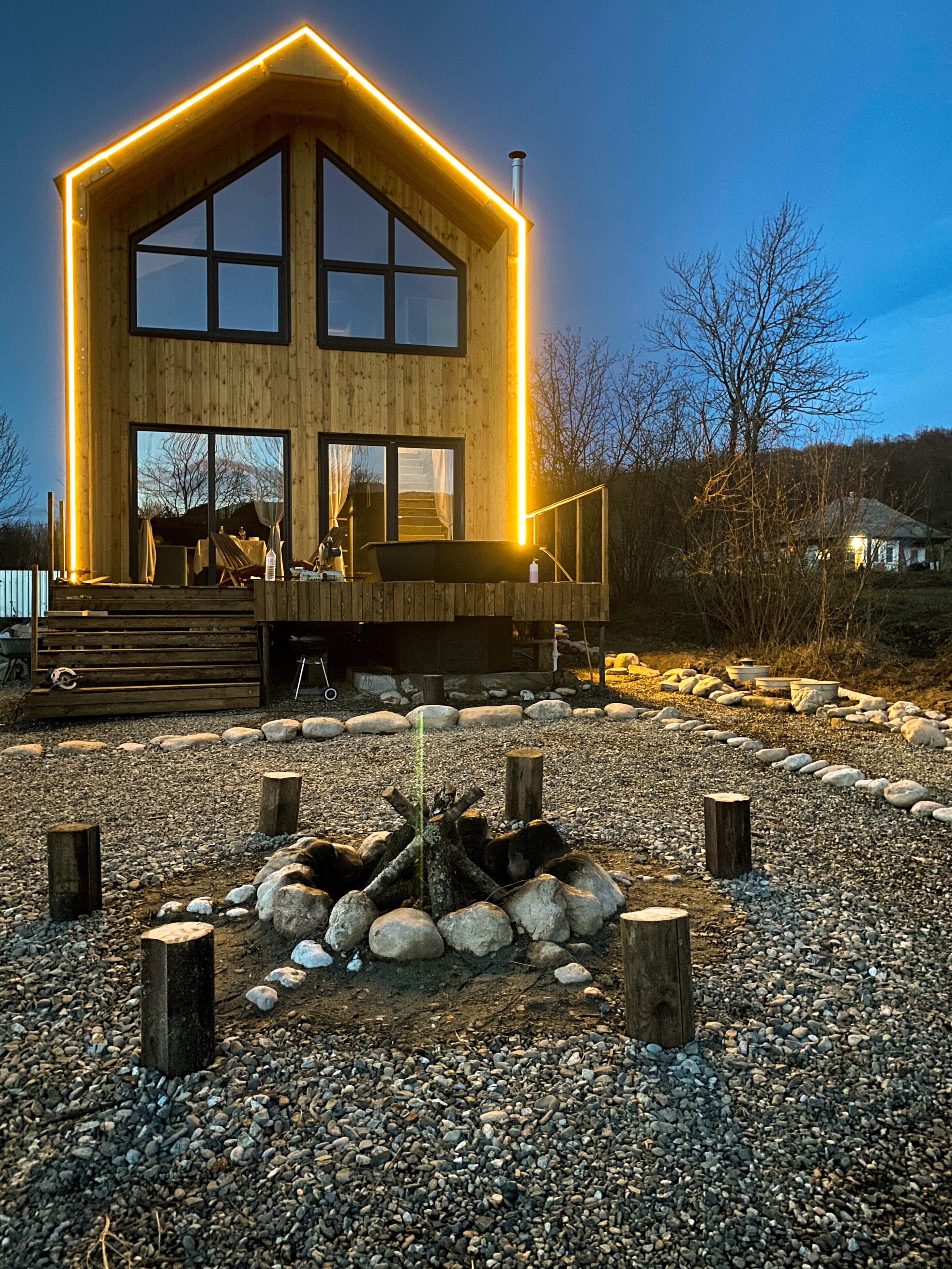 Дом с видом на горы