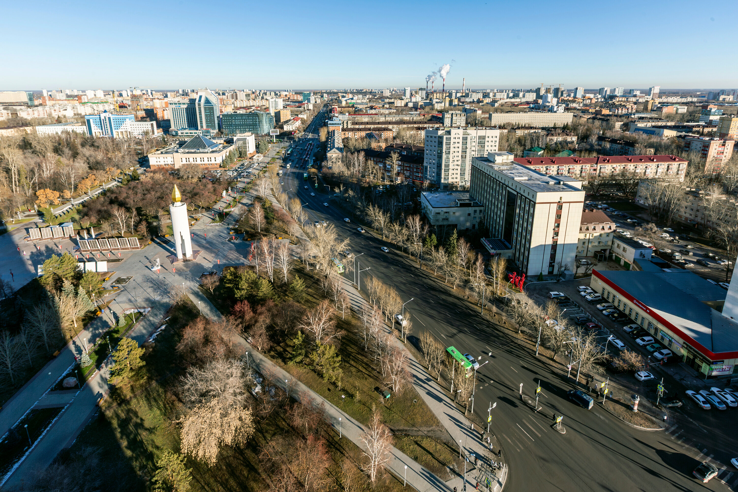 Люкс с видом на город