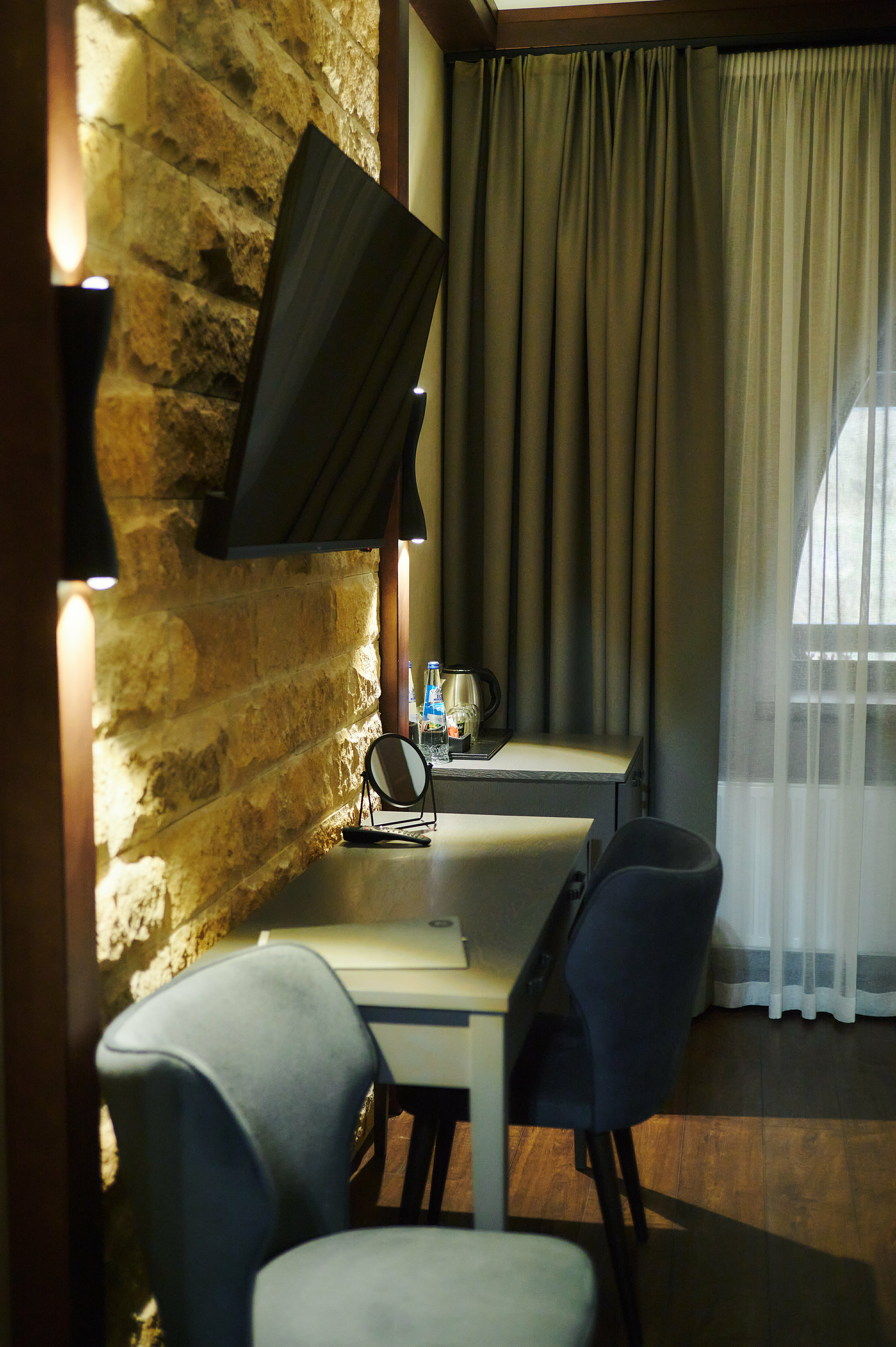 Двухместный номер с 1 кроватью или 2 отдельными кроватями и балконом