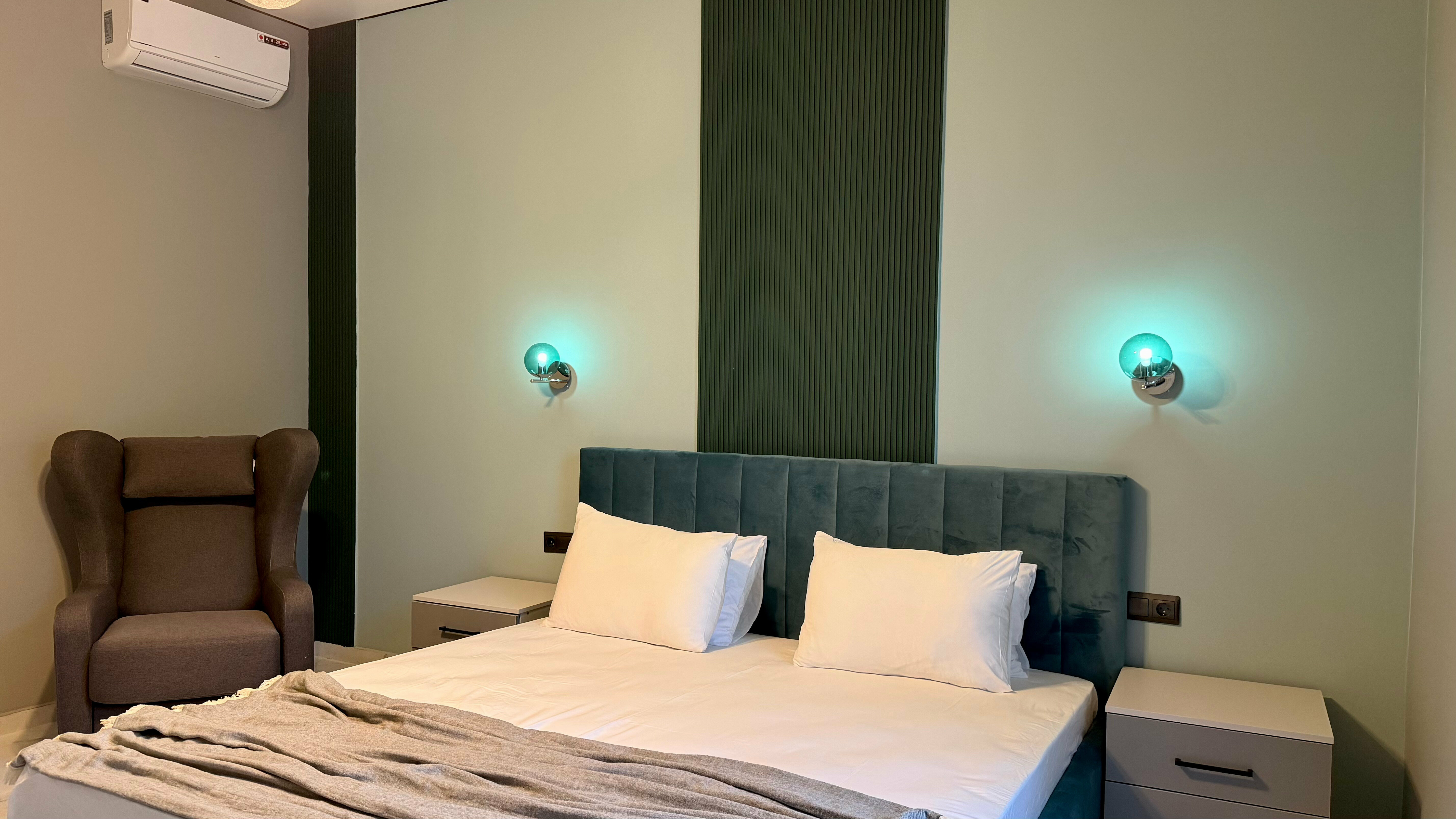 Стандарт с балконом и видом на горы