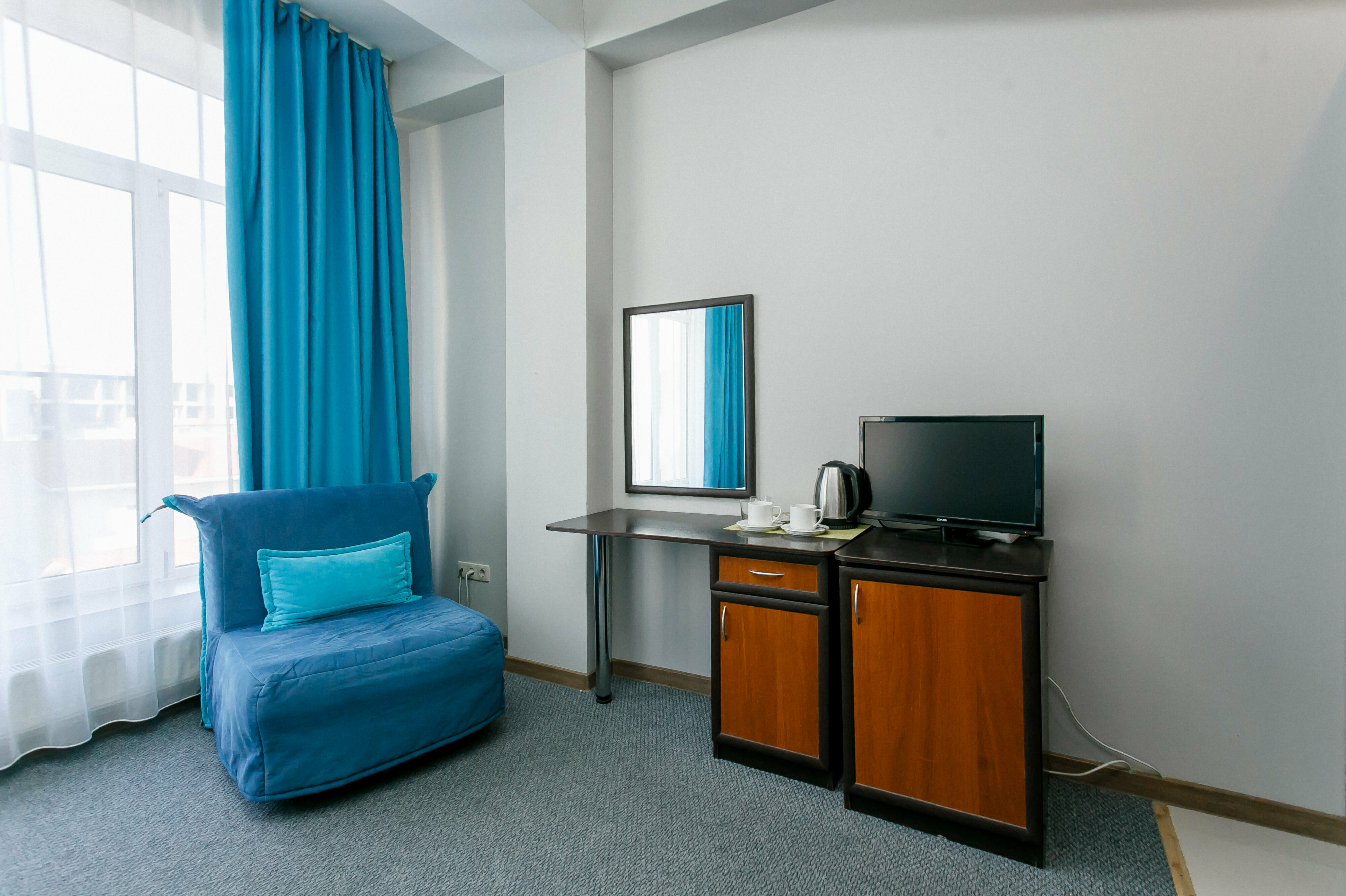 Улучшенный номер с кроватью размера «king-size» или 2 отдельными кроватями