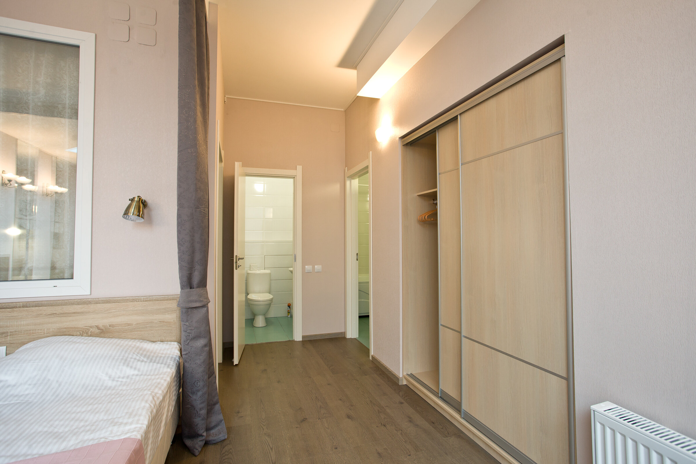 Апартаменты с 1 спальней