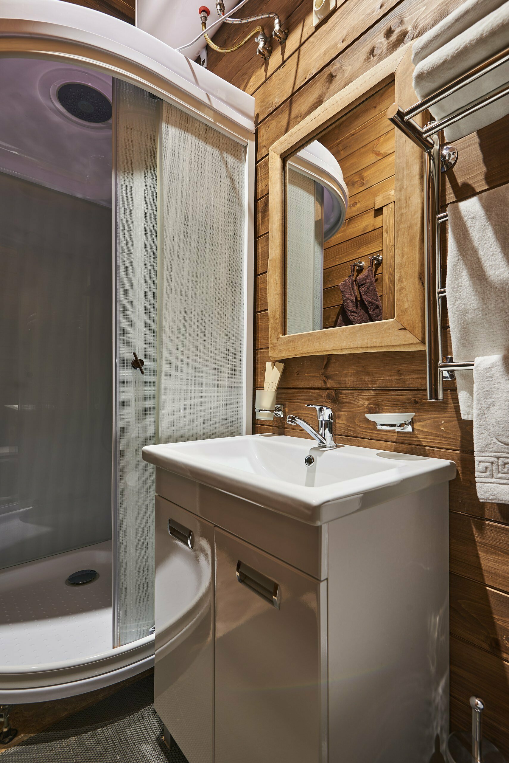 ЭКО-ЛОДЖ двухэтажный с балконом