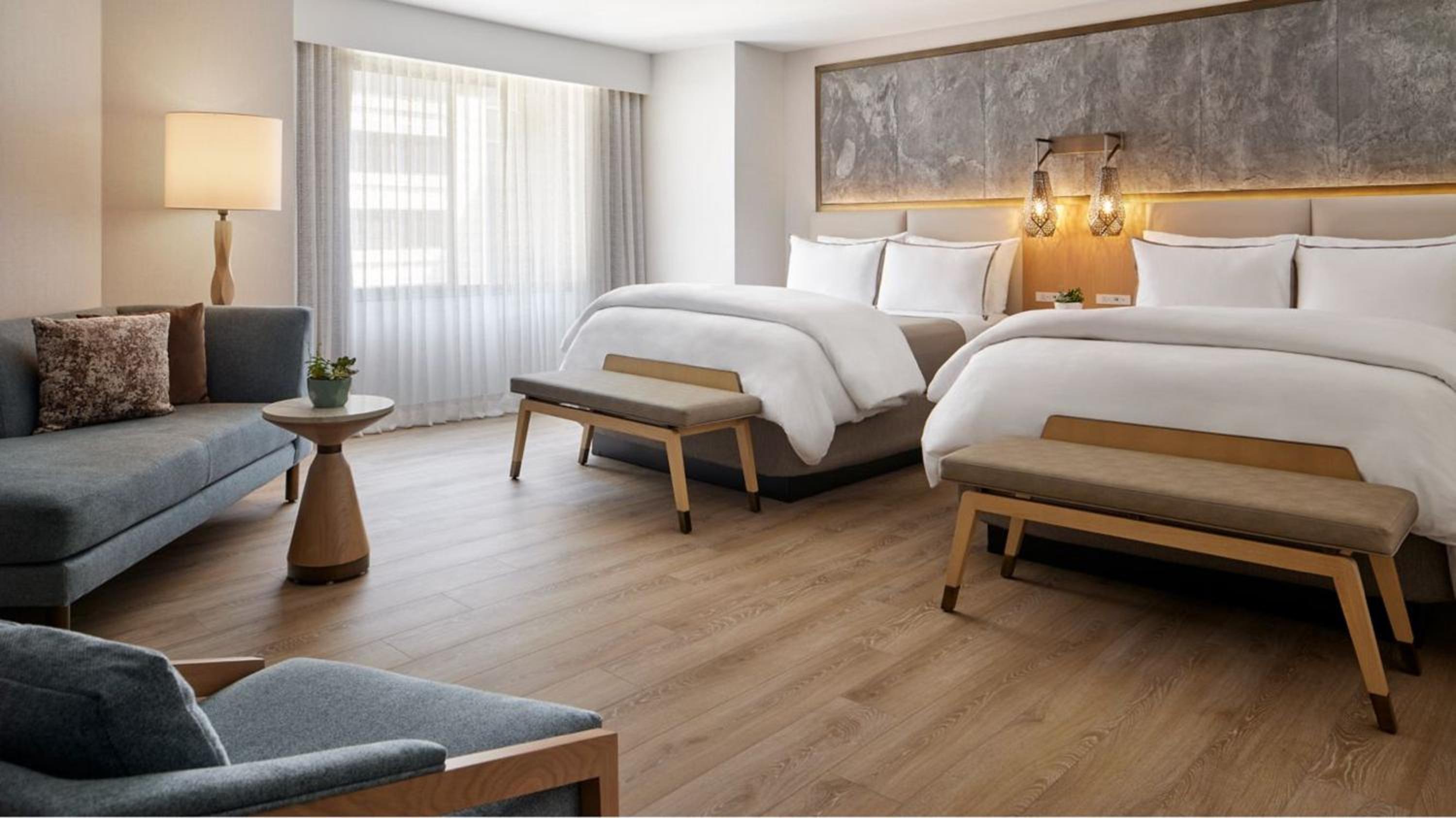 Queen Studio Suite with Two Queen Beds