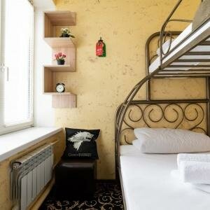 Стандартный двухместный с 2 отдельными кроватями (двухъярусная кровать, удобства на этаже)