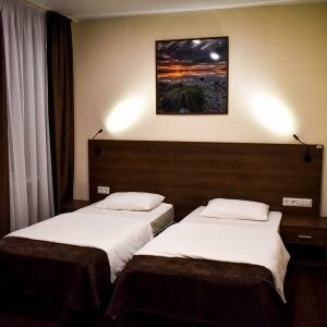 Комфорт с двумя отдельными кроватями и видом на горы