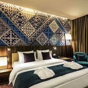 Улучшенный двухместный с 1 двуспальной кроватью в Mercure Almaty City Center