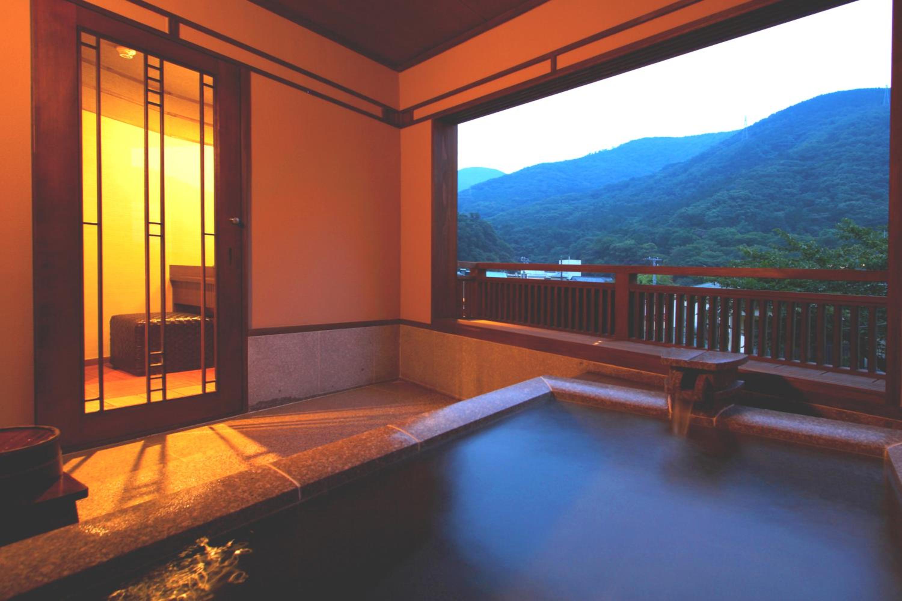 Japanese-Style Superior Room with Private Onsen and Mountain View - Non-smoking