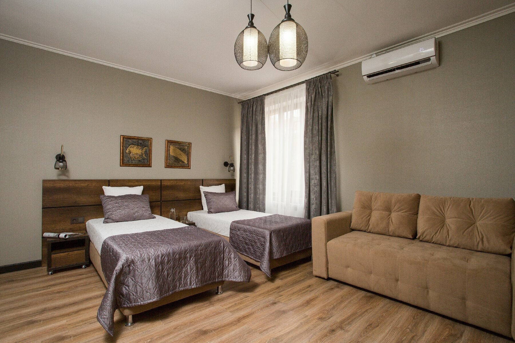 Улучшенный двухместный номер с 2 отдельными кроватями