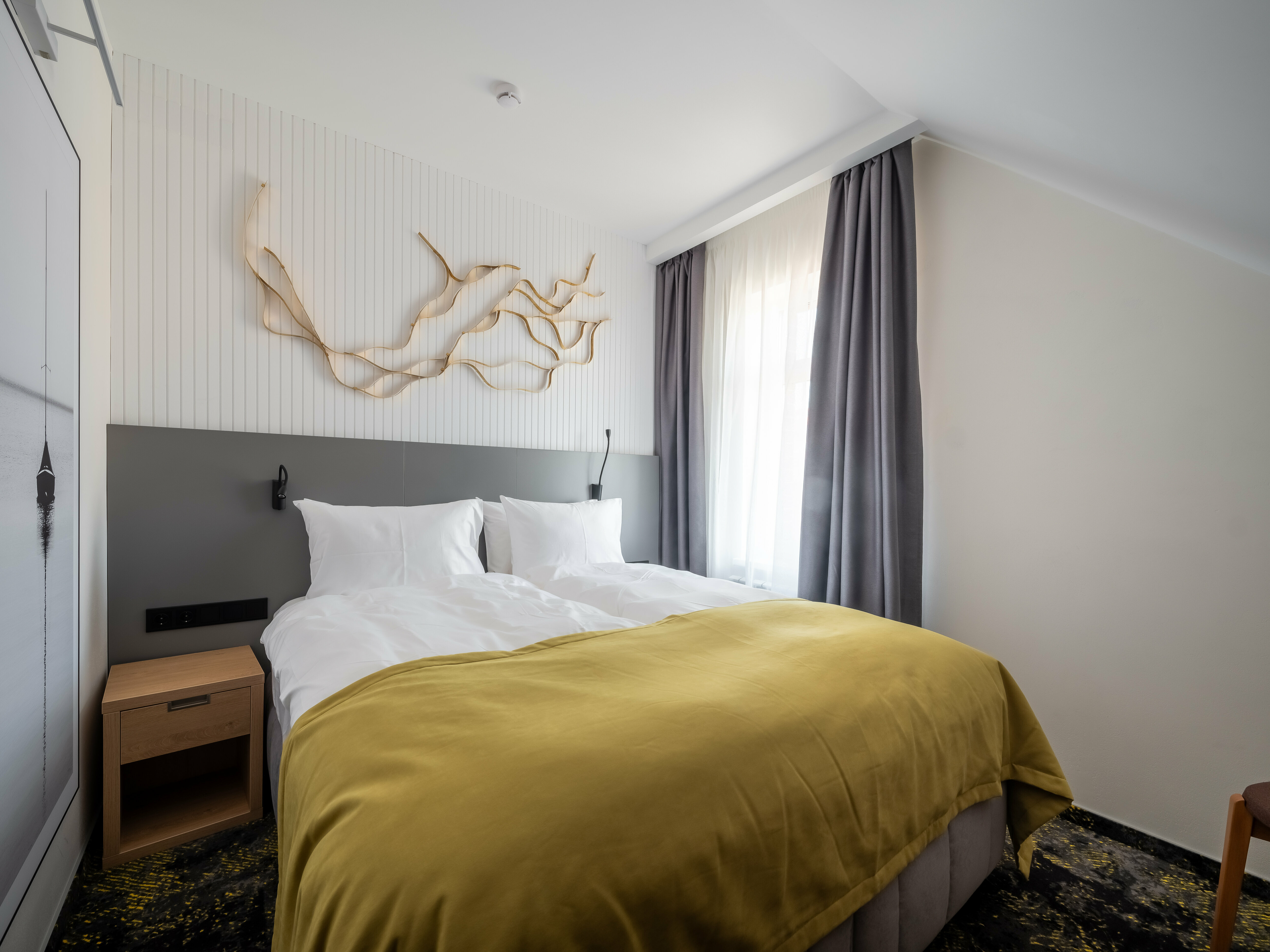 Небольшой двухместный номер с 1 кроватью