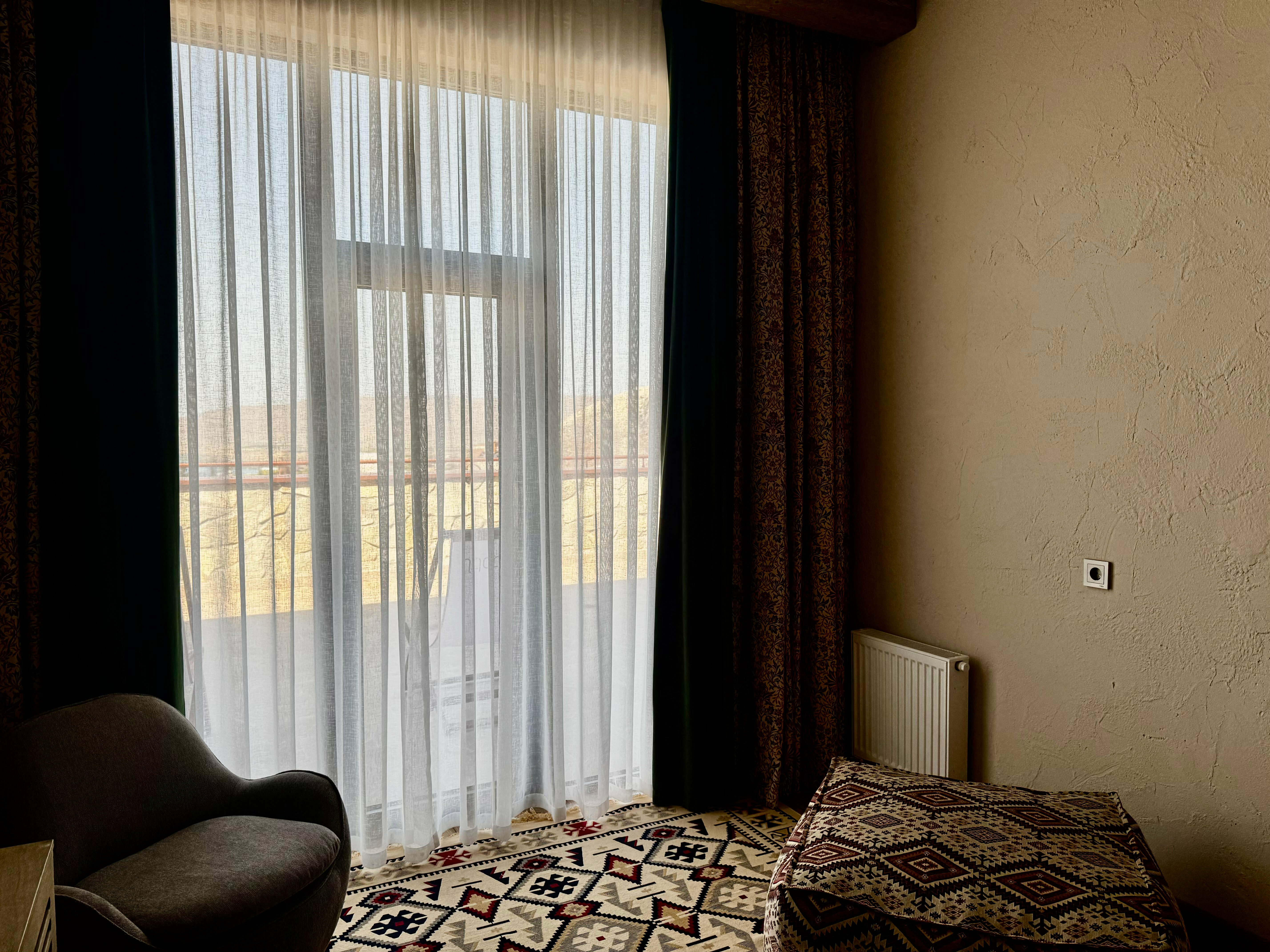 Двухместный номер Делюкс с 1 кроватью и балконом