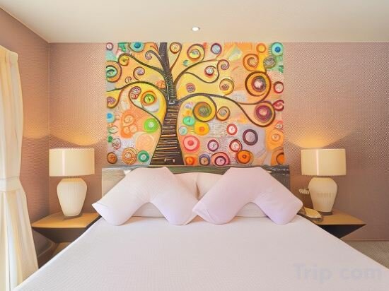 Standard Double Bed With Pool View