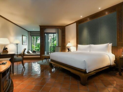 Guest Room, 1 King, Garden View, Balcony в JW Marriott Phuket Resort & Spa