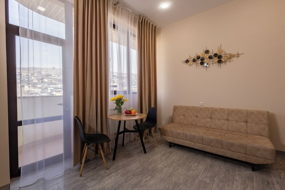 Studio, Balcony, City View