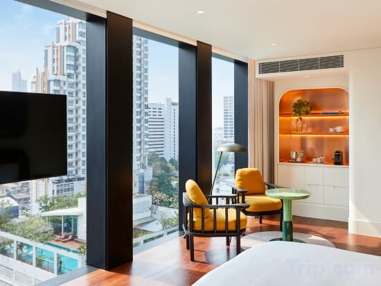 Corner Double With Two Double Beds