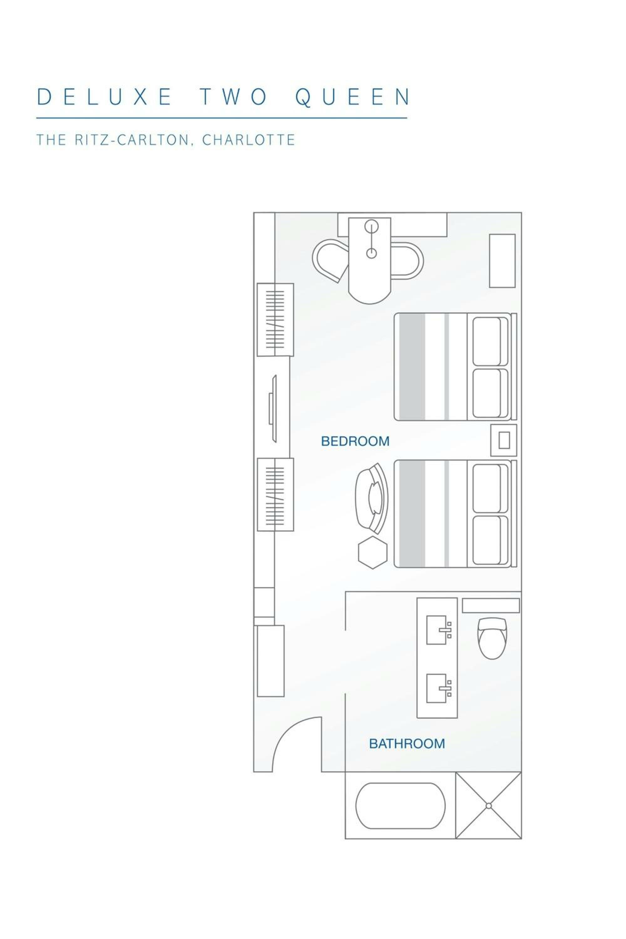 Deluxe Queen Room with Two Queen Beds - Hearing Accessible