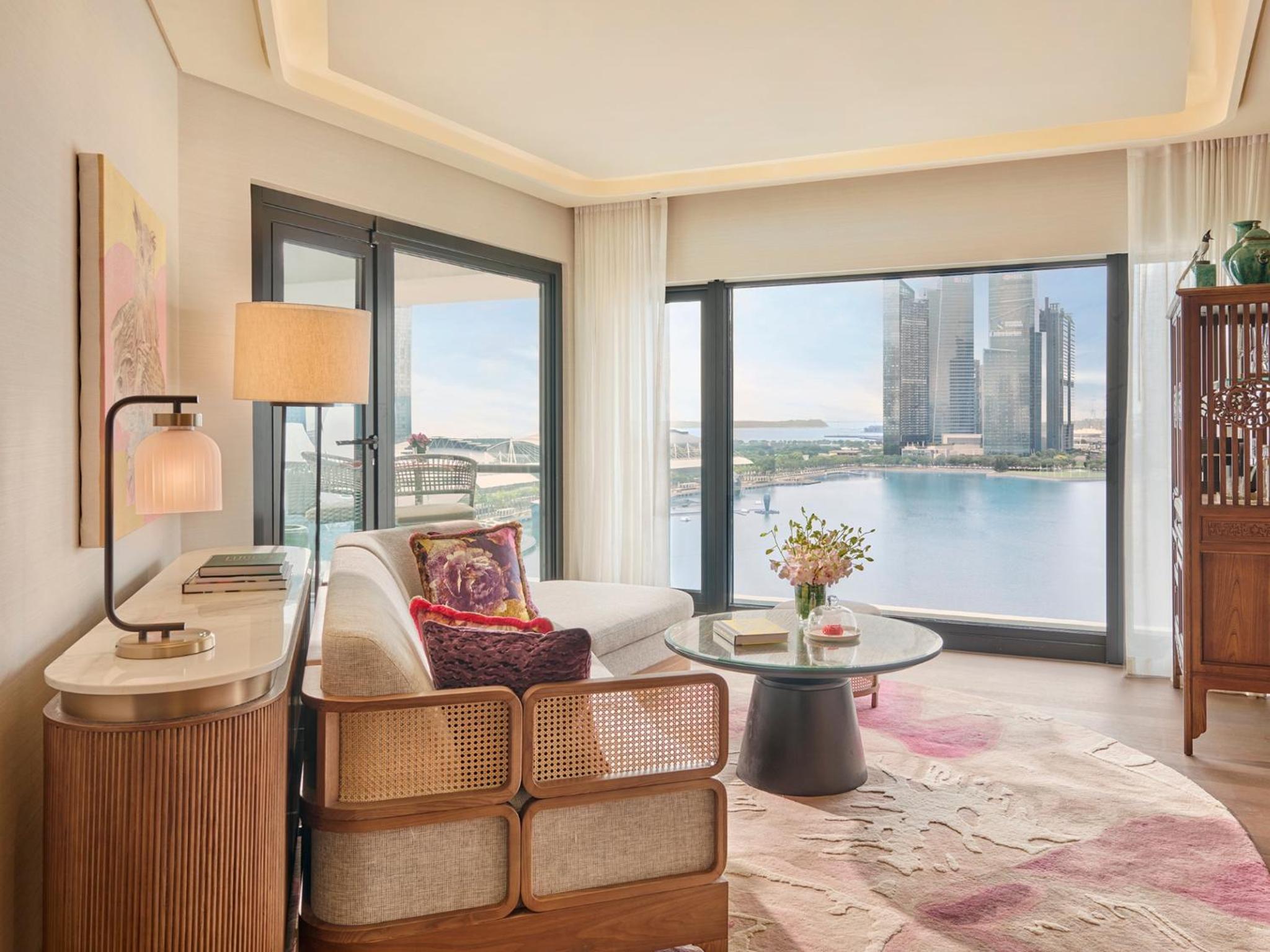 Marina Bay Suite with Balcony Twin