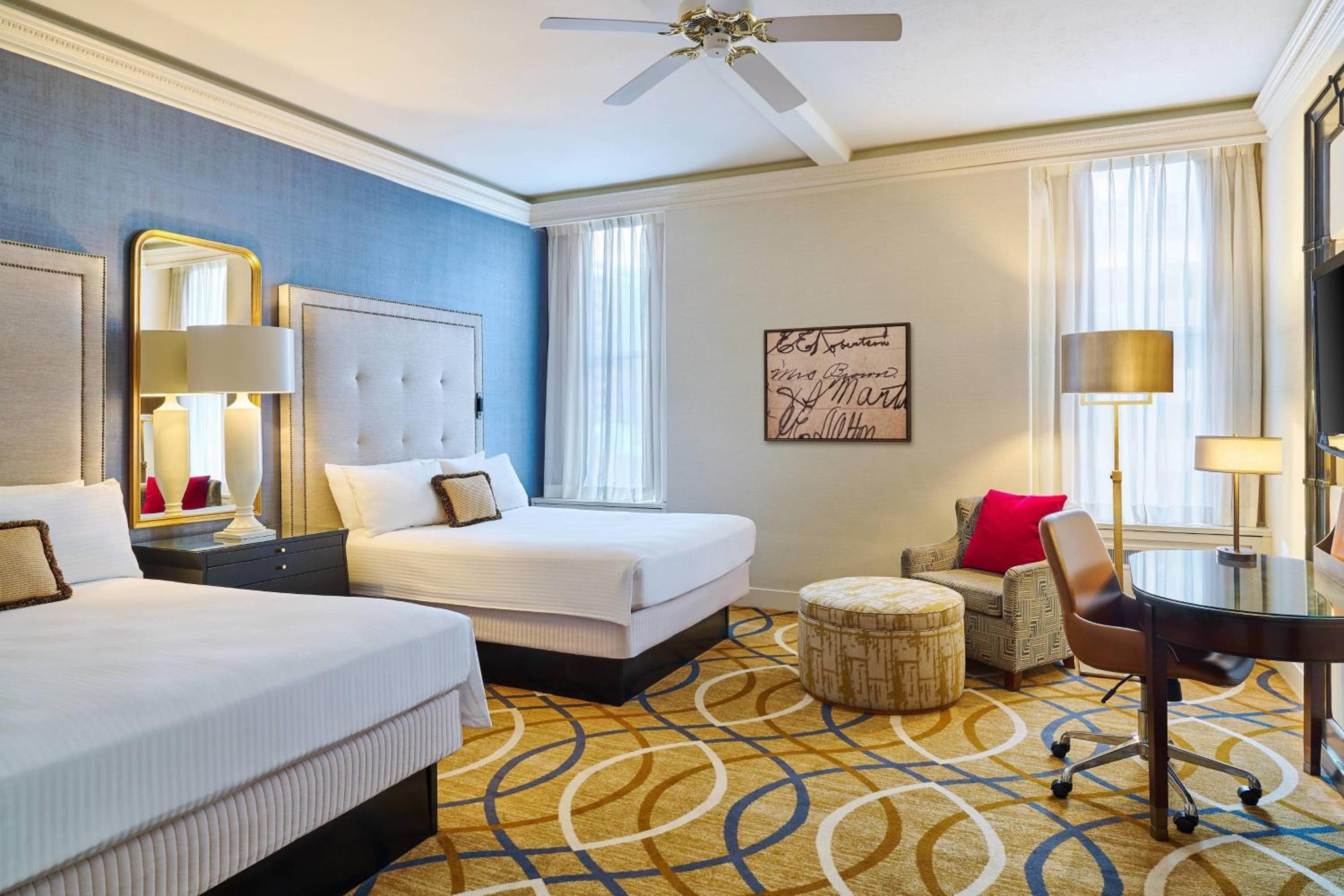 Executive Room with Two Queen Beds and City View