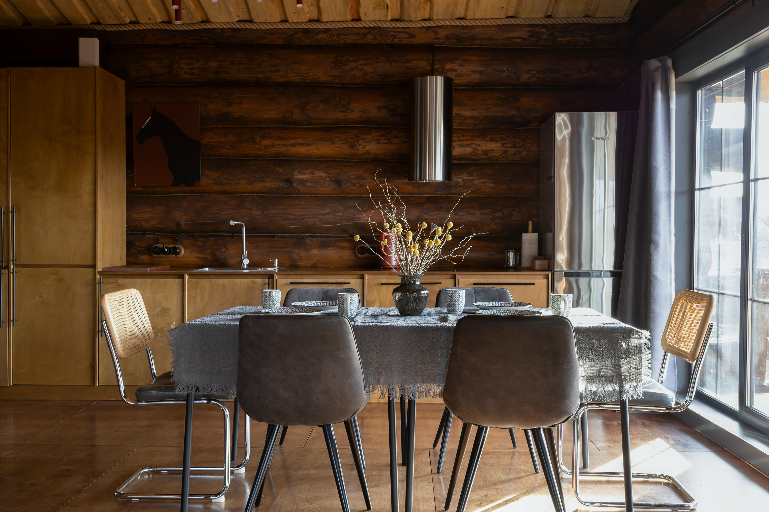 Дом с видом на лес