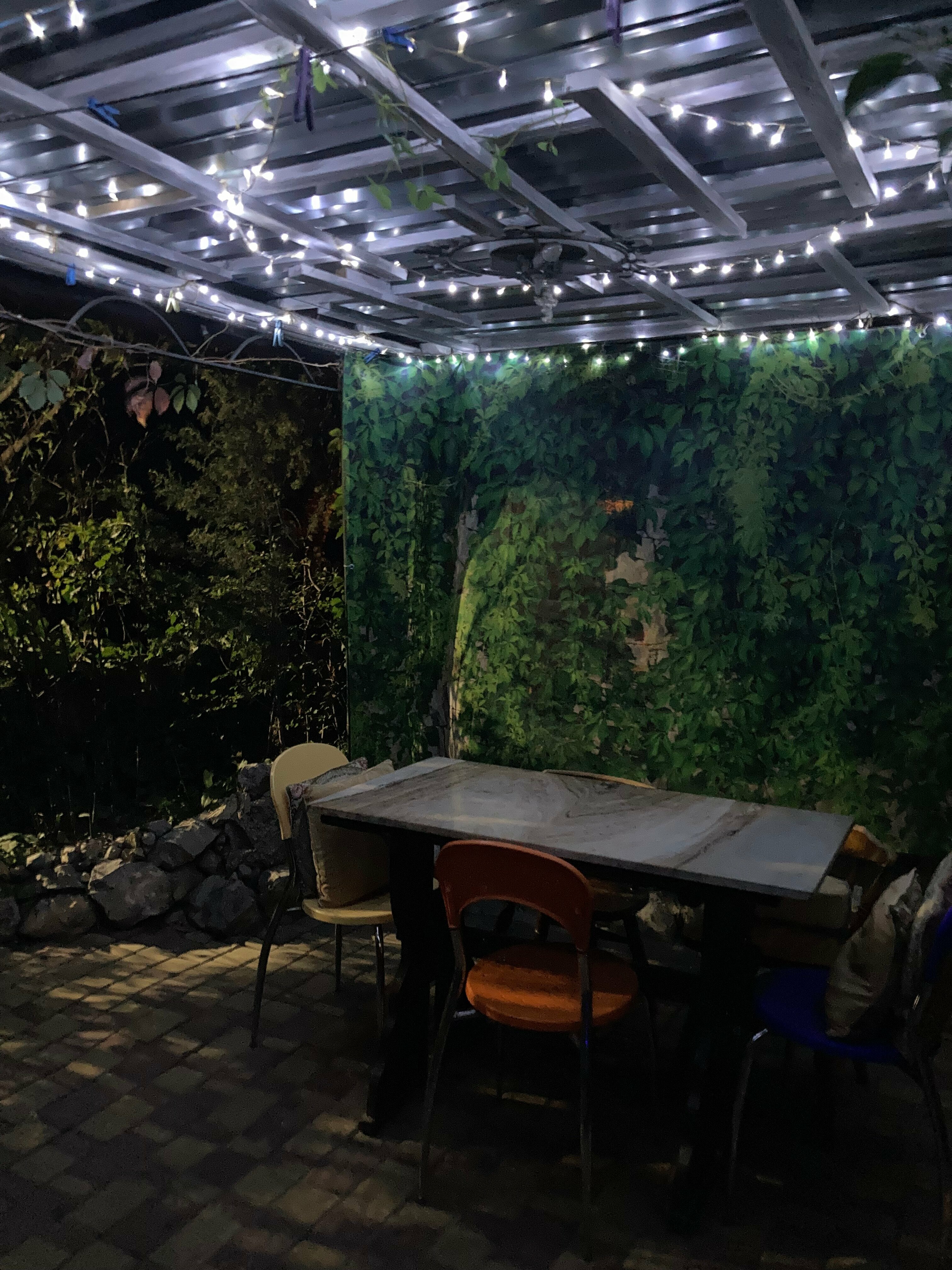 Семейный номер с собственным двориком