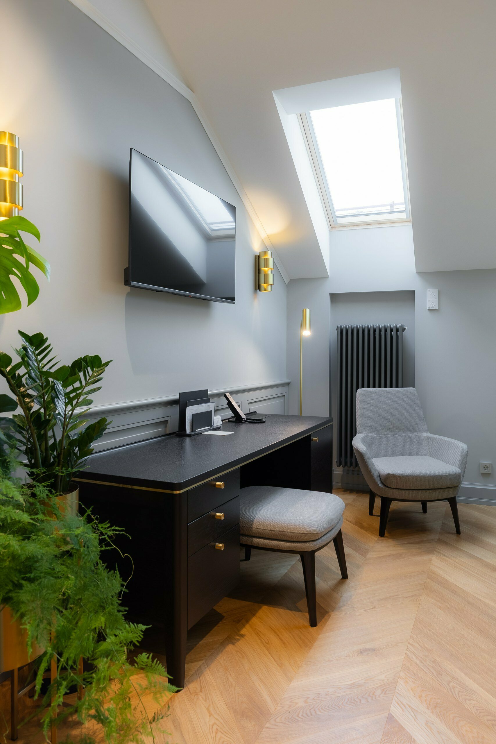 Делюкс на мансарде