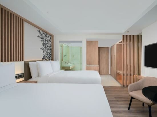 Premier 2 Double Bed Room With City View(High Floor)