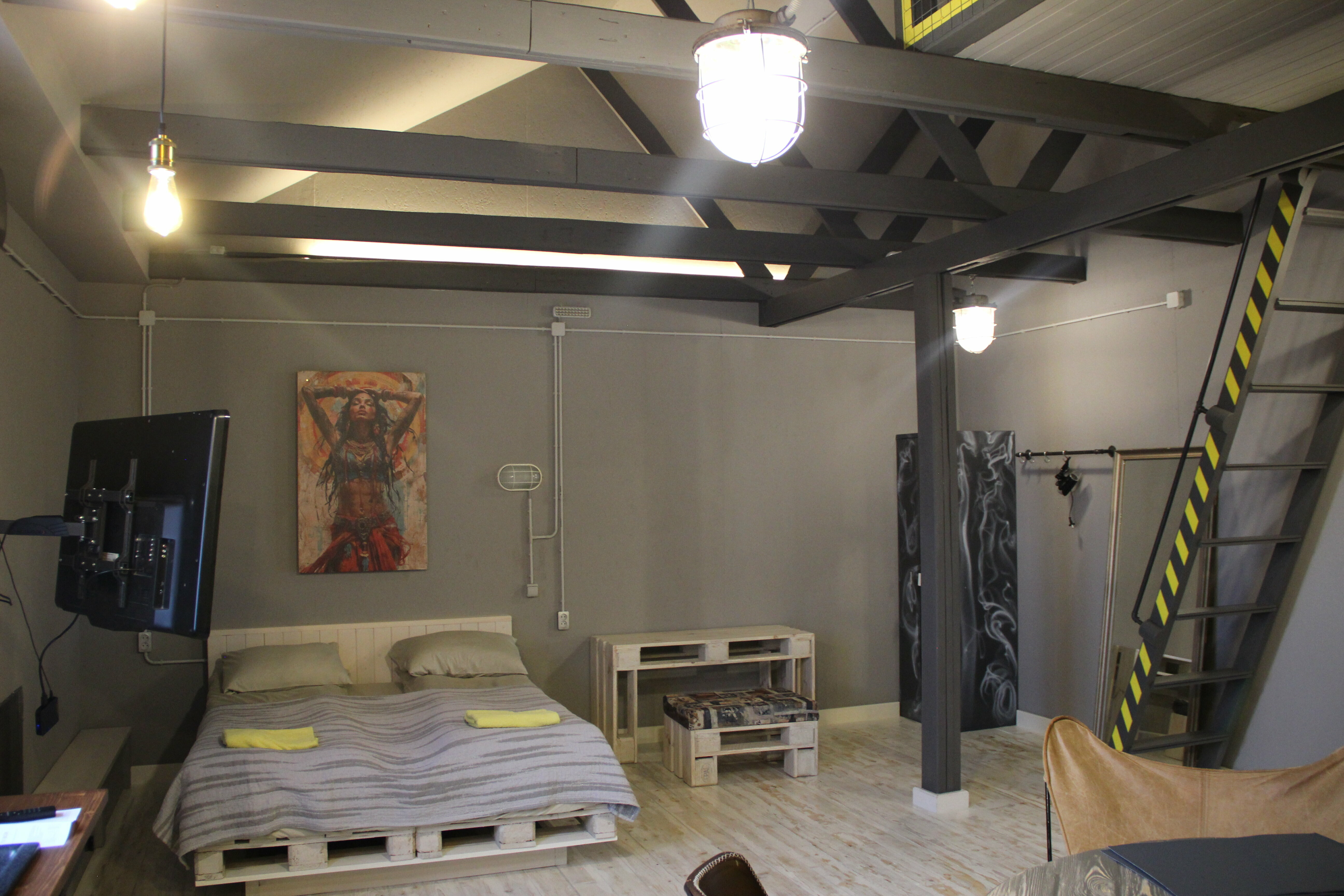 Семейный четырехместный номер с удобствами и кухней №18