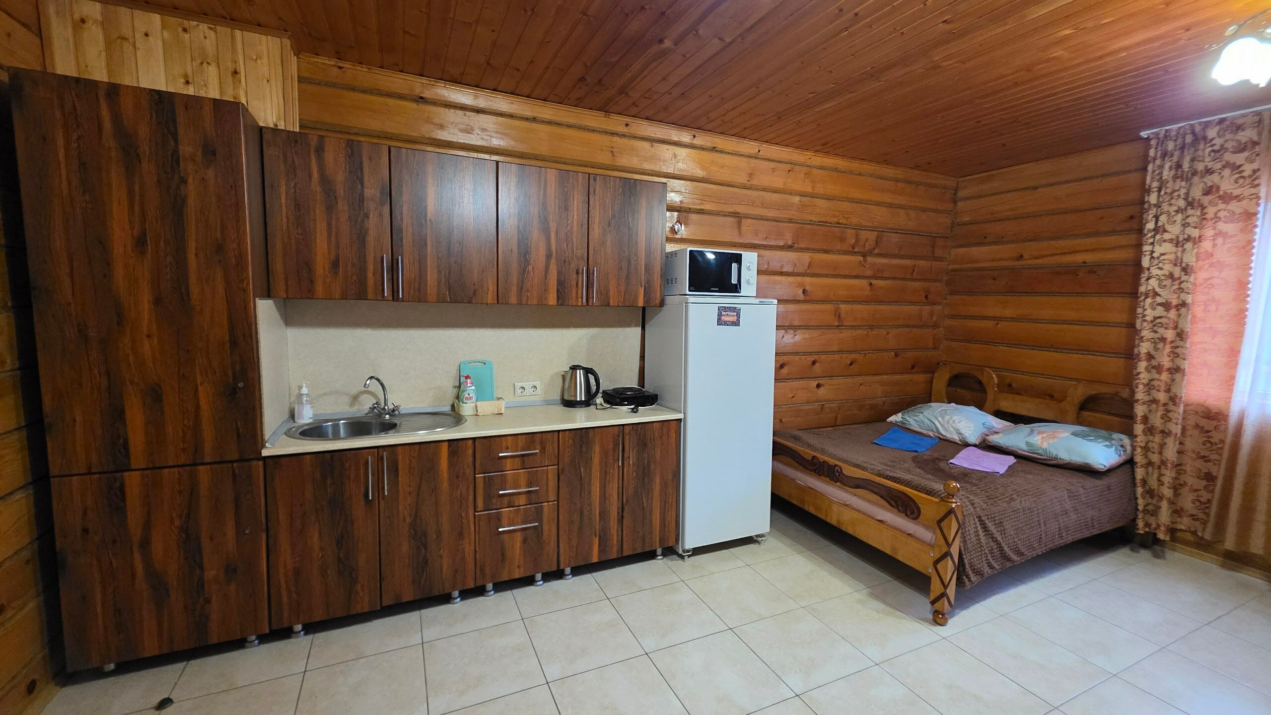 Четырехместный номер с сауной