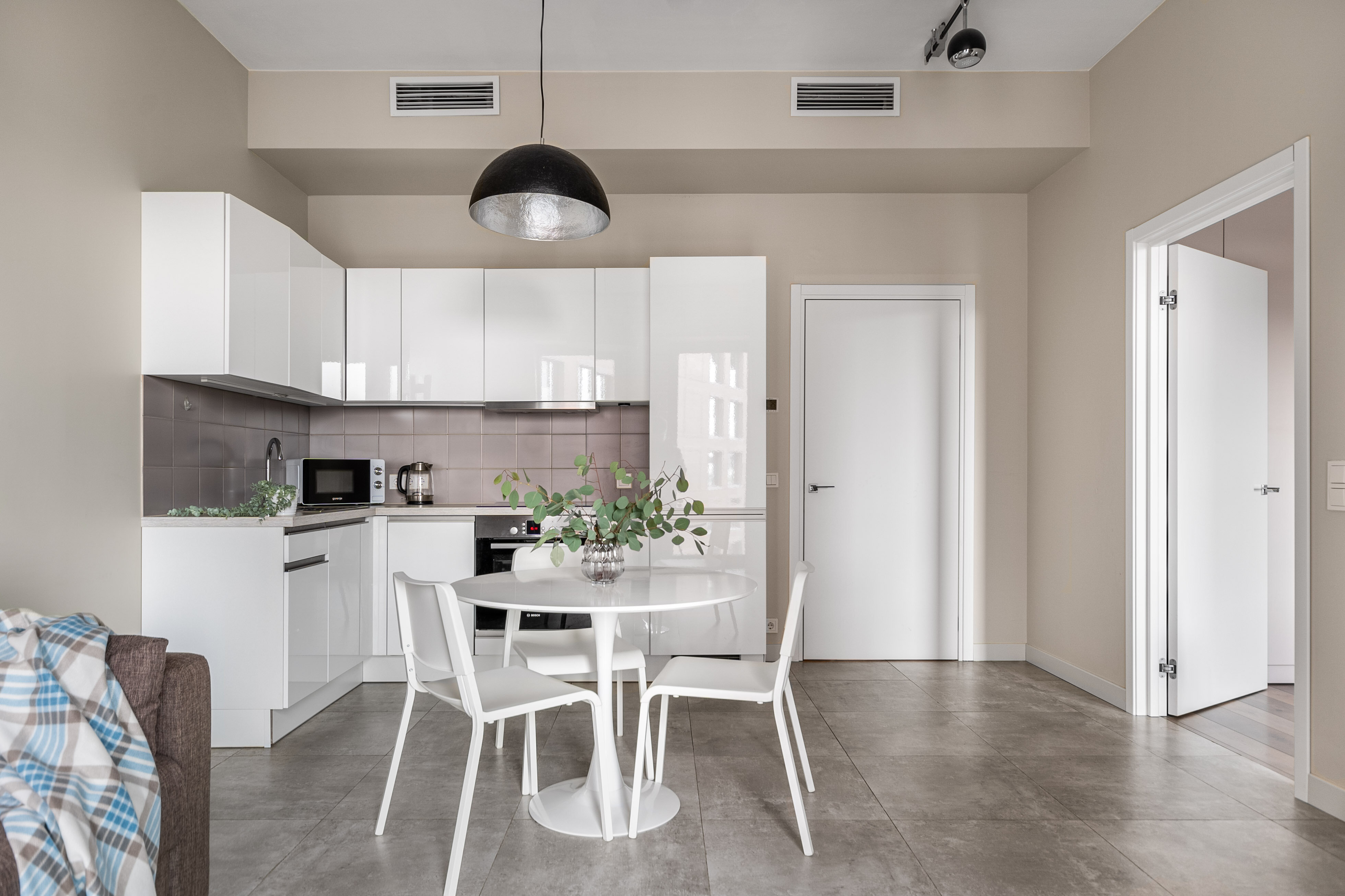 Deluxe апартамент для 4-х гостей с видом на город