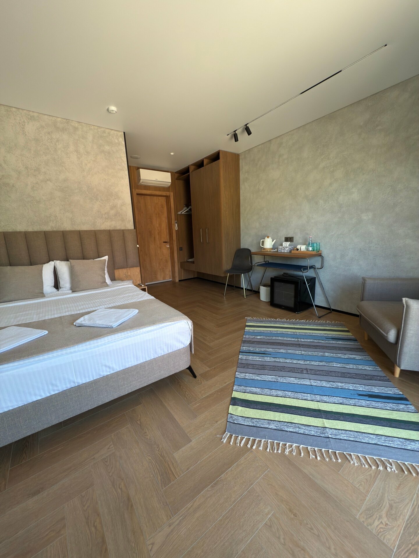 Двухместный номер с 1 кроватью и видом на горы