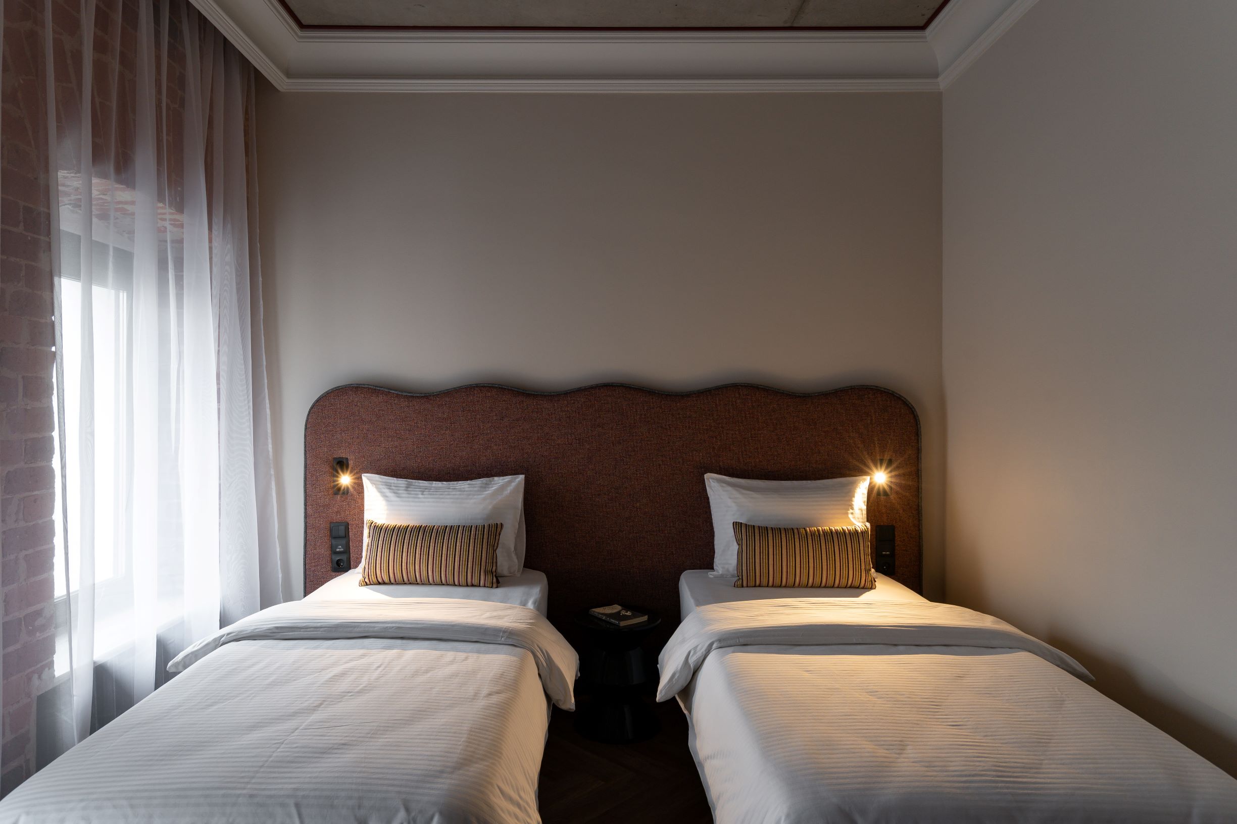 Двухместный номер с 1 кроватью или 2 отдельными кроватями, вид на город