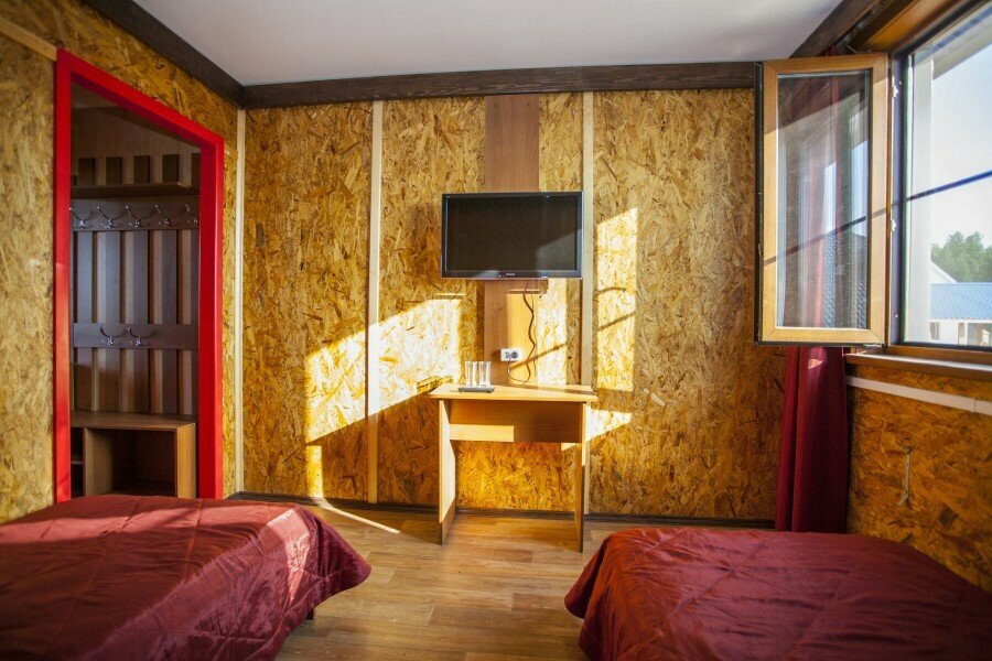 Двухместный номер с 2 отдельными кроватями и душем