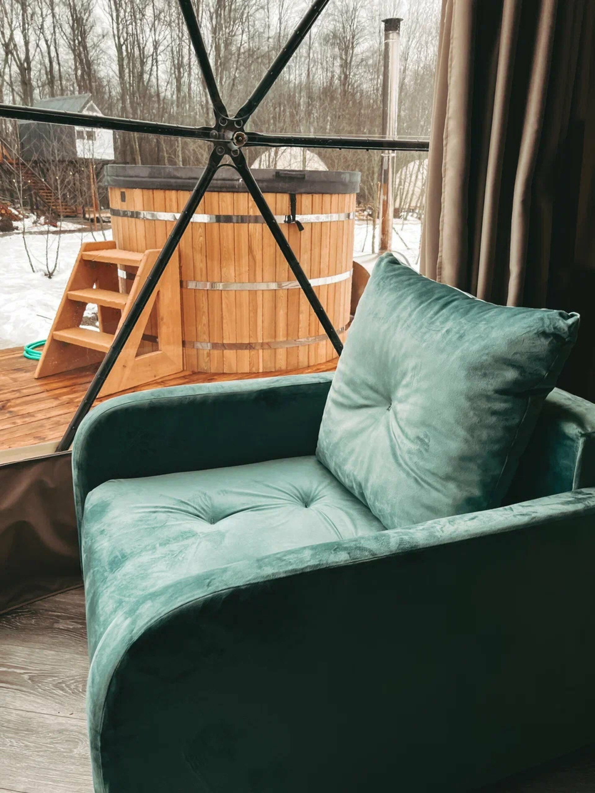 Геокупол Люкс "Свидание на крыше"