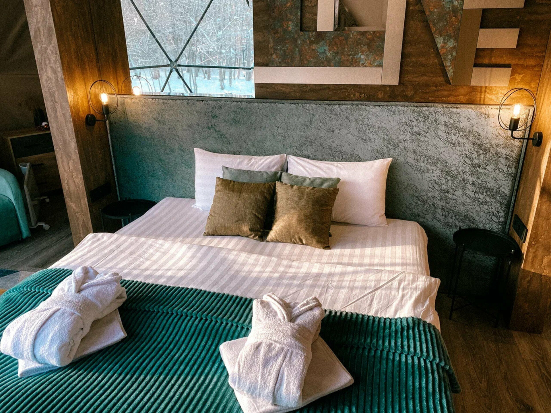 Геокупол Люкс "Свидание на крыше"