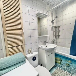 Однокомнатная квартира Завтрак у Тиффани (Ступино, ул. Андропова 29/9, этаж 4)