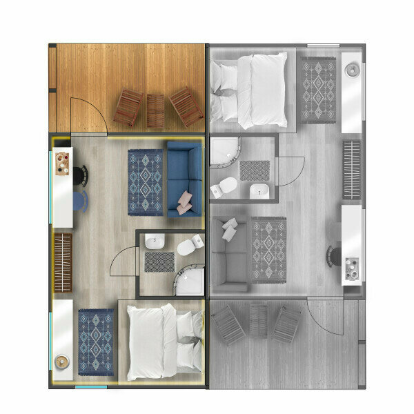 Улучшенный семейный номер