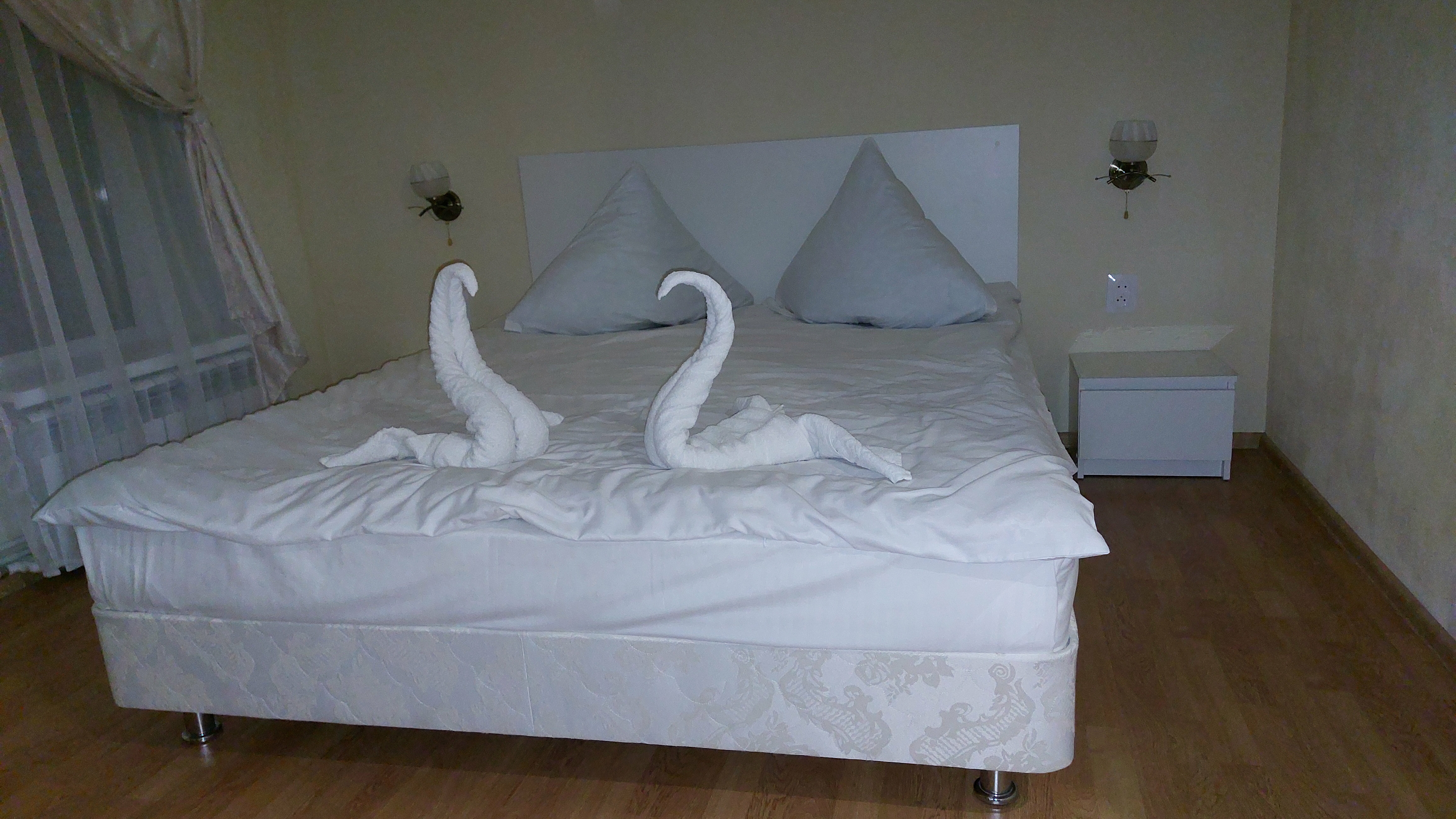 Двухместный номер с 1 кроватью и собственной ванной комнатой