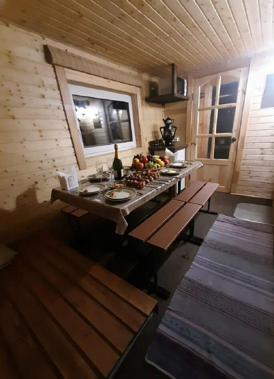 Домик с сауной и купелью