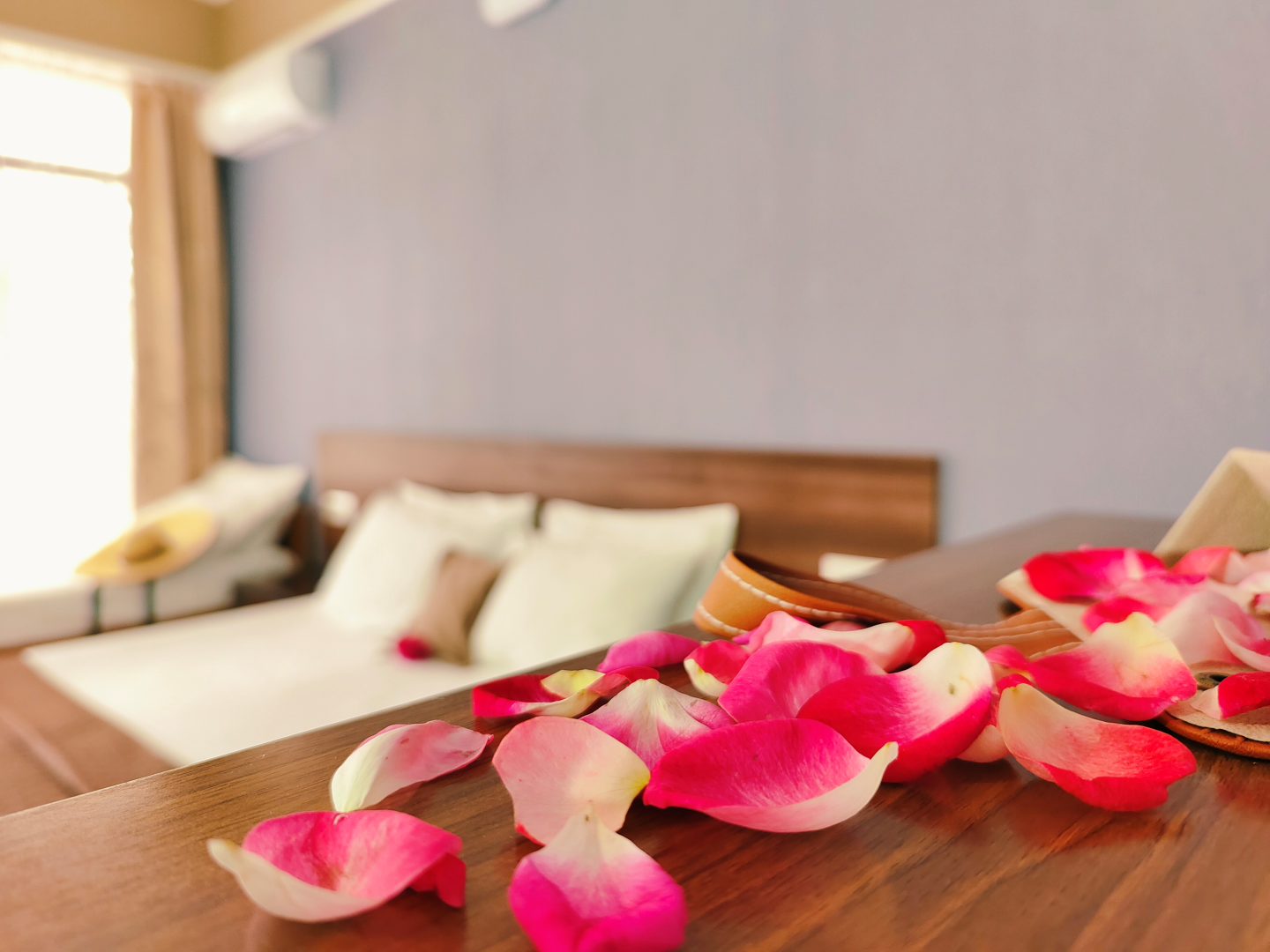 Трёхместный комфорт с общей террасой